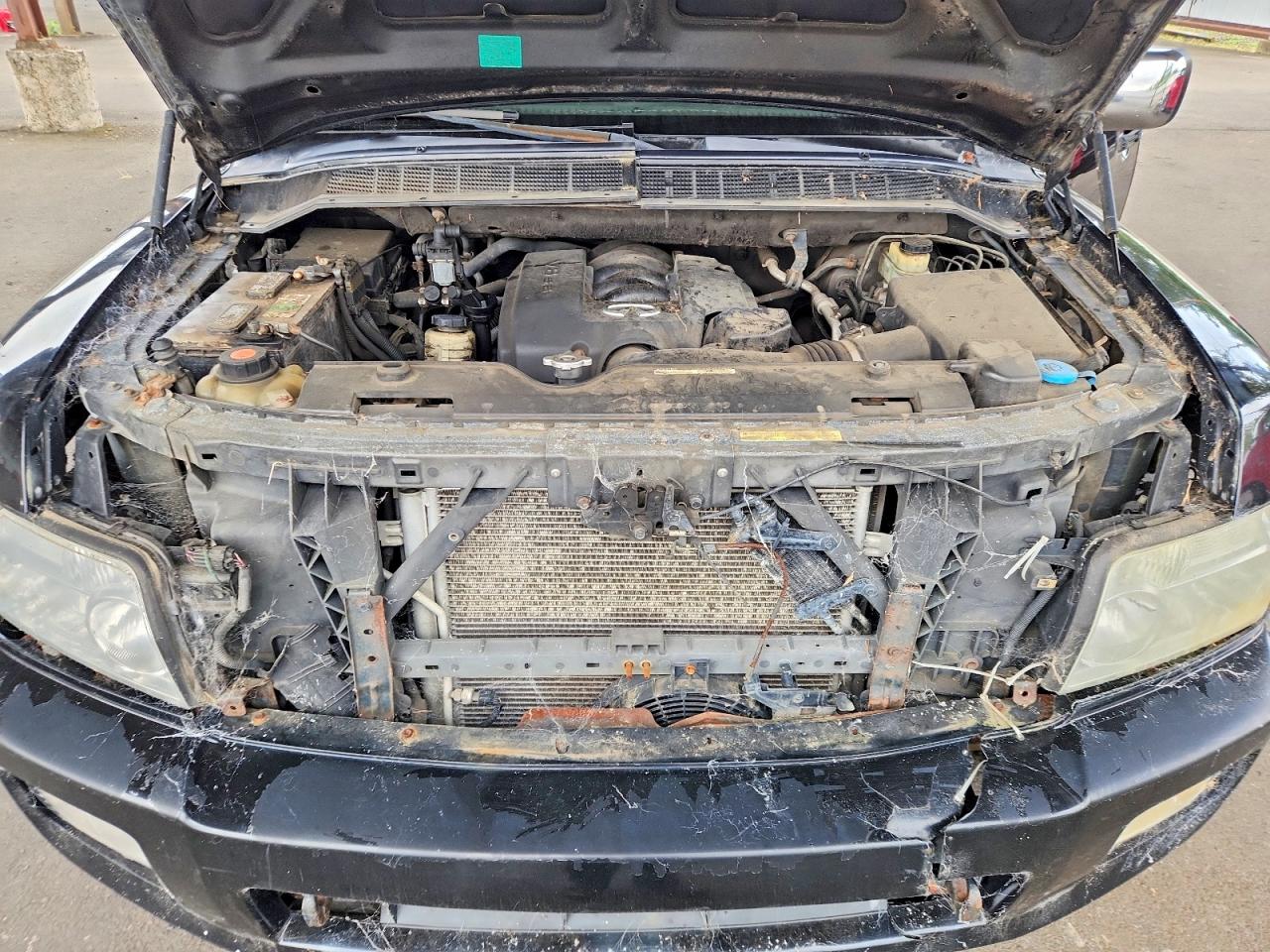2004 Infiniti Qx56 Base Black vin: 5N3AA08C74N809829