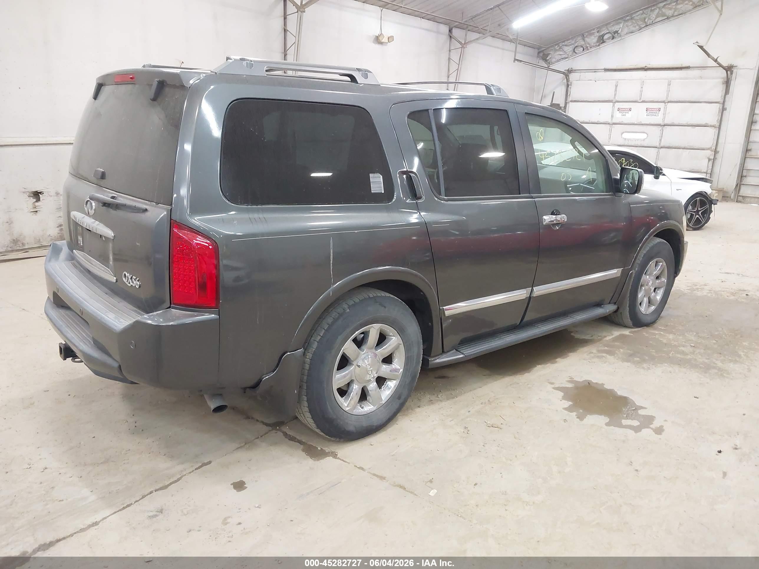 2005 Infiniti Qx56   Gray vin: 5N3AA08C75N807256