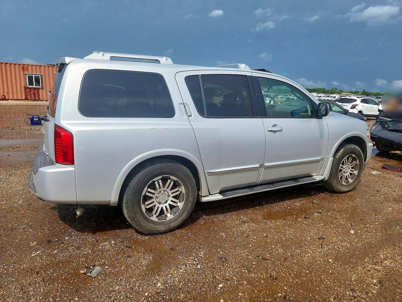 2005 Infiniti Qx56 Base Silver vin: 5N3AA08C75N808326