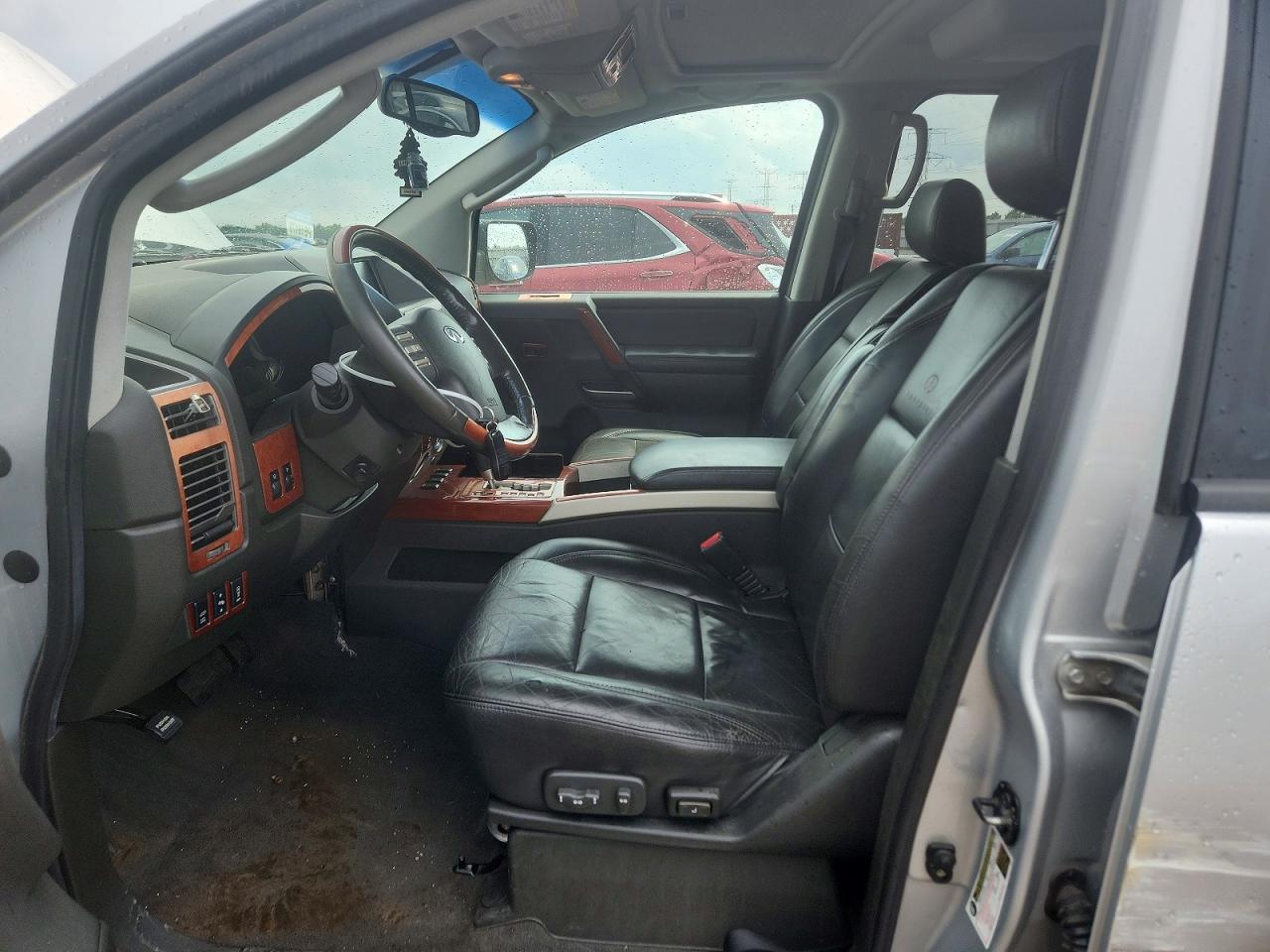 2005 Infiniti Qx56 Base Silver vin: 5N3AA08C75N808326