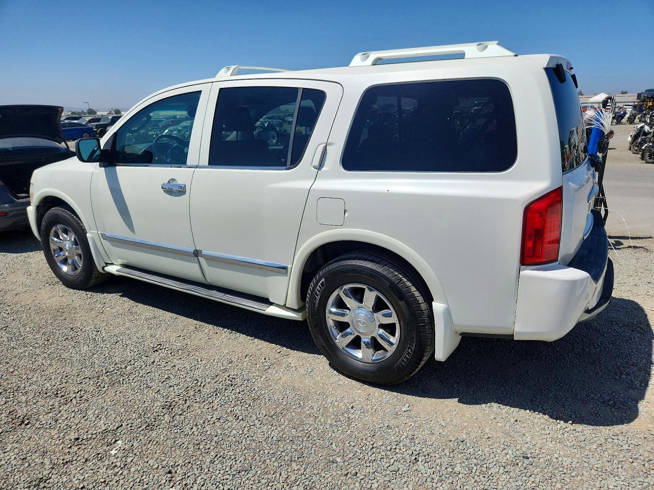2006 Infiniti Qx56 Base White vin: 5N3AA08C76N811664