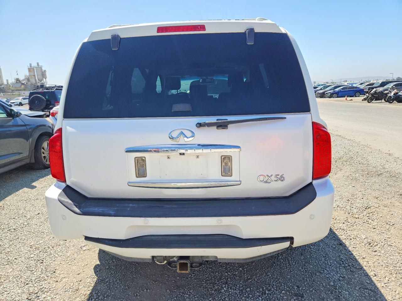 2006 Infiniti Qx56 Base White vin: 5N3AA08C76N811664