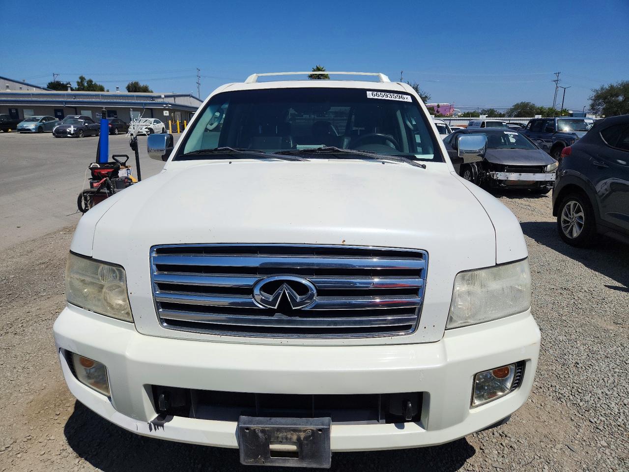 2006 Infiniti Qx56 Base White vin: 5N3AA08C76N811664