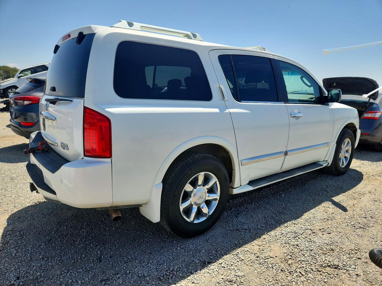2006 Infiniti Qx56 Base White vin: 5N3AA08C76N811664