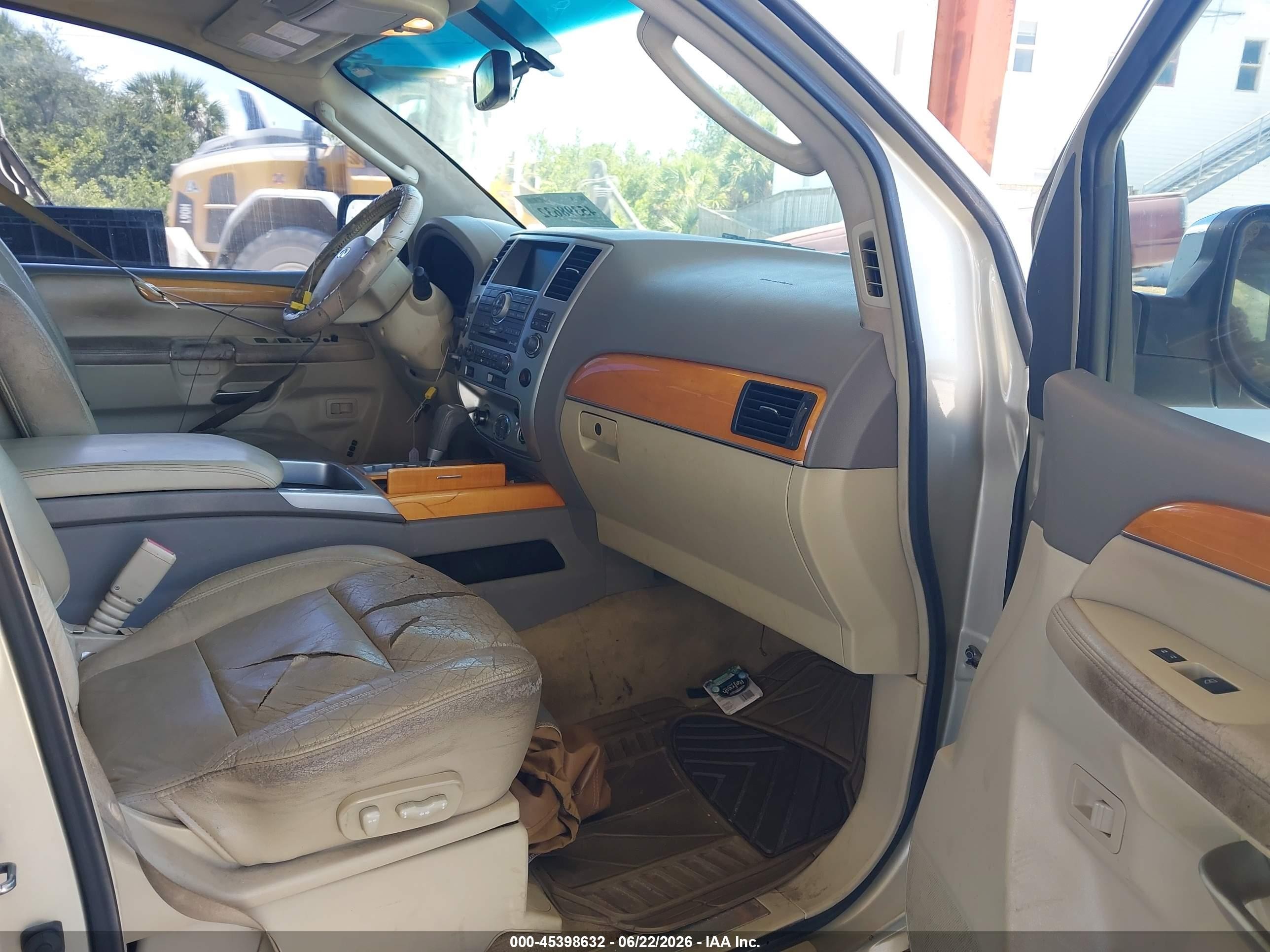 2008 Infiniti Qx56 Золотой vin: 5N3AA08C78N912450