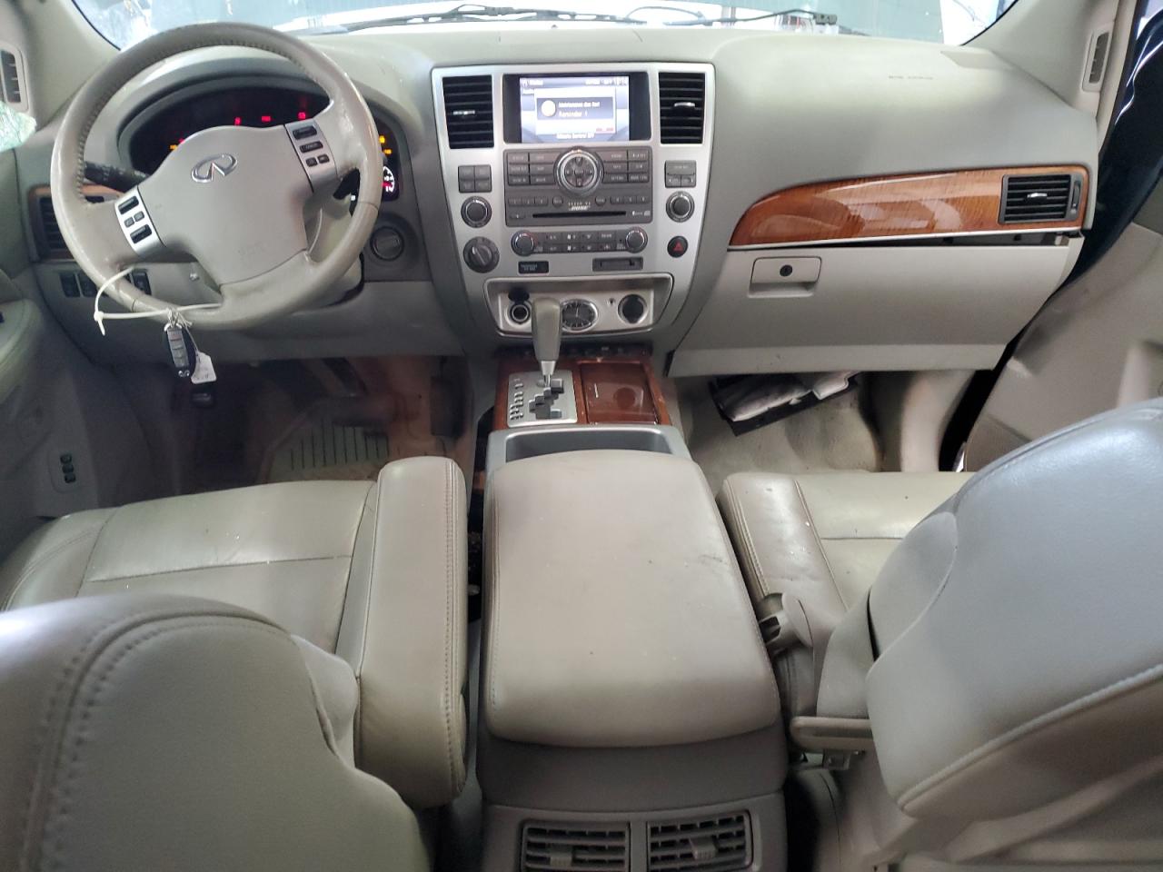 2008 Infiniti Qx56 Blue vin: 5N3AA08C78N913551