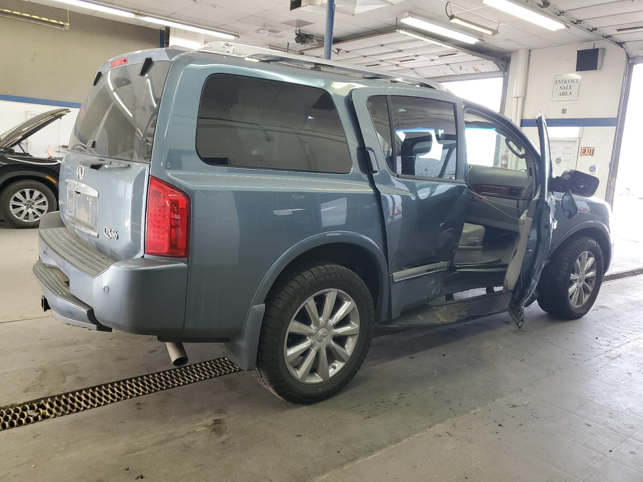 2008 Infiniti Qx56 Blue vin: 5N3AA08C78N913551