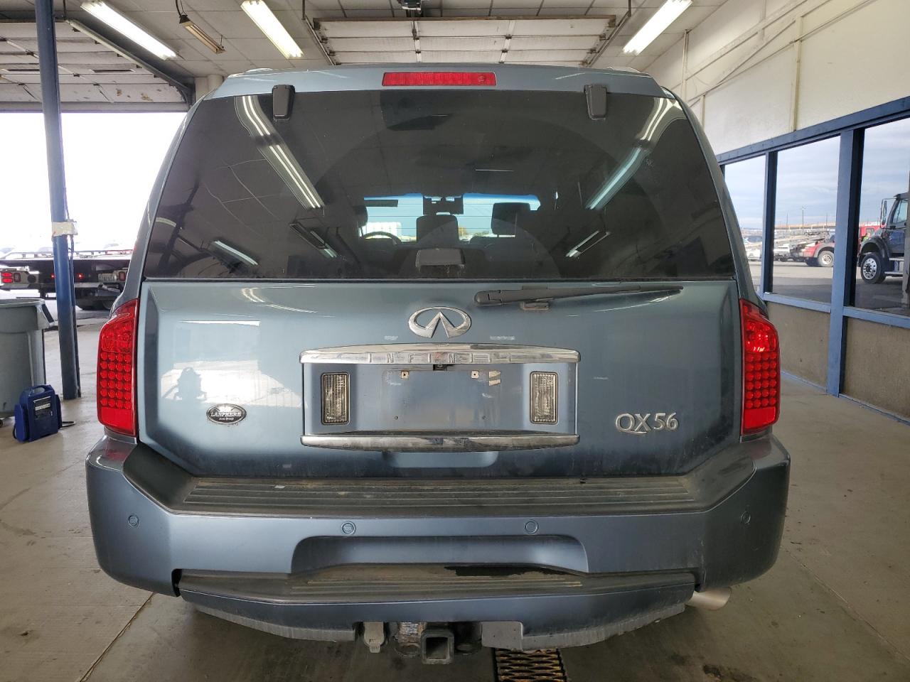 2008 Infiniti Qx56 Blue vin: 5N3AA08C78N913551