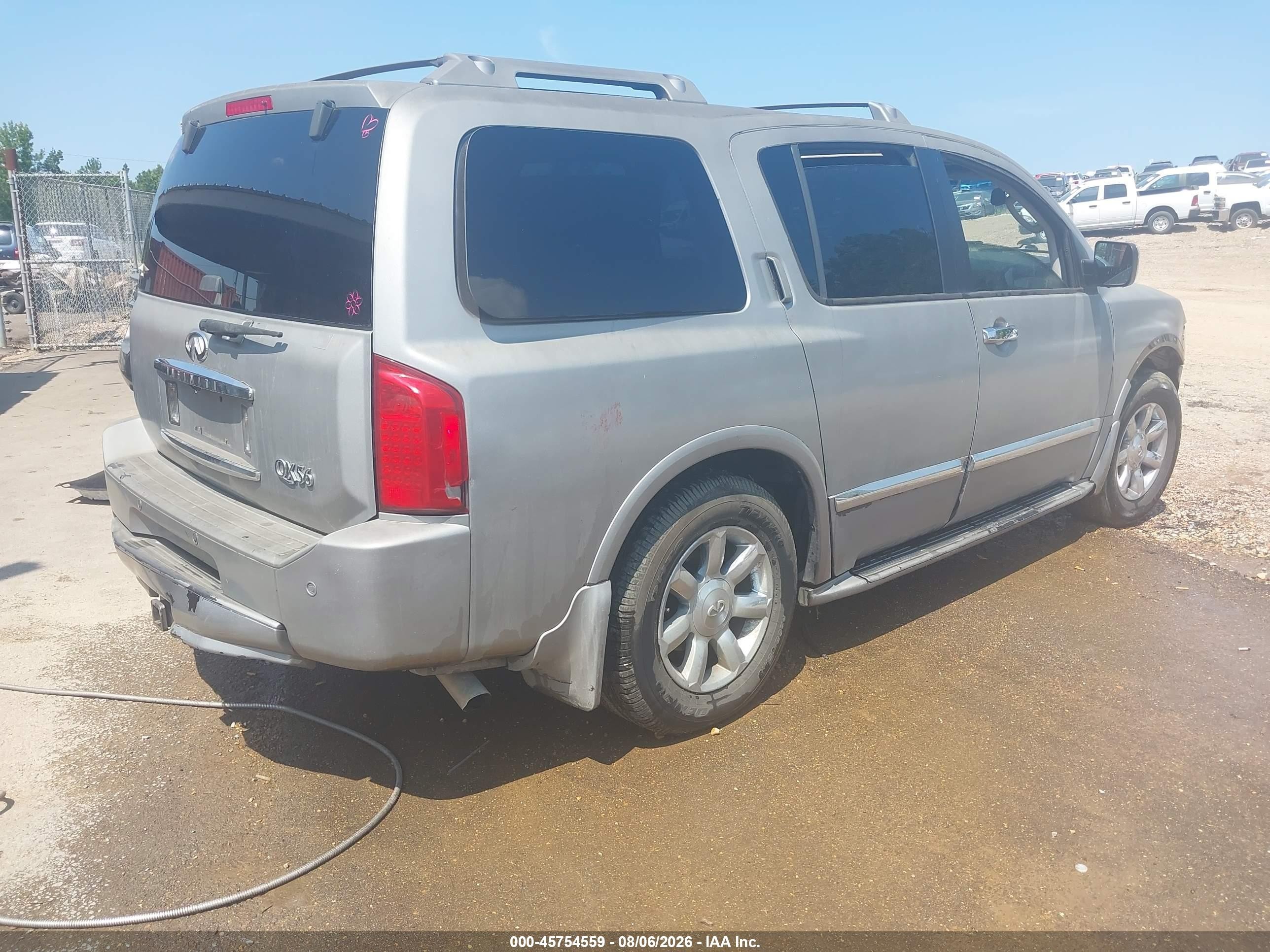 2005 Infiniti Qx56   Gray vin: 5N3AA08C85N803393