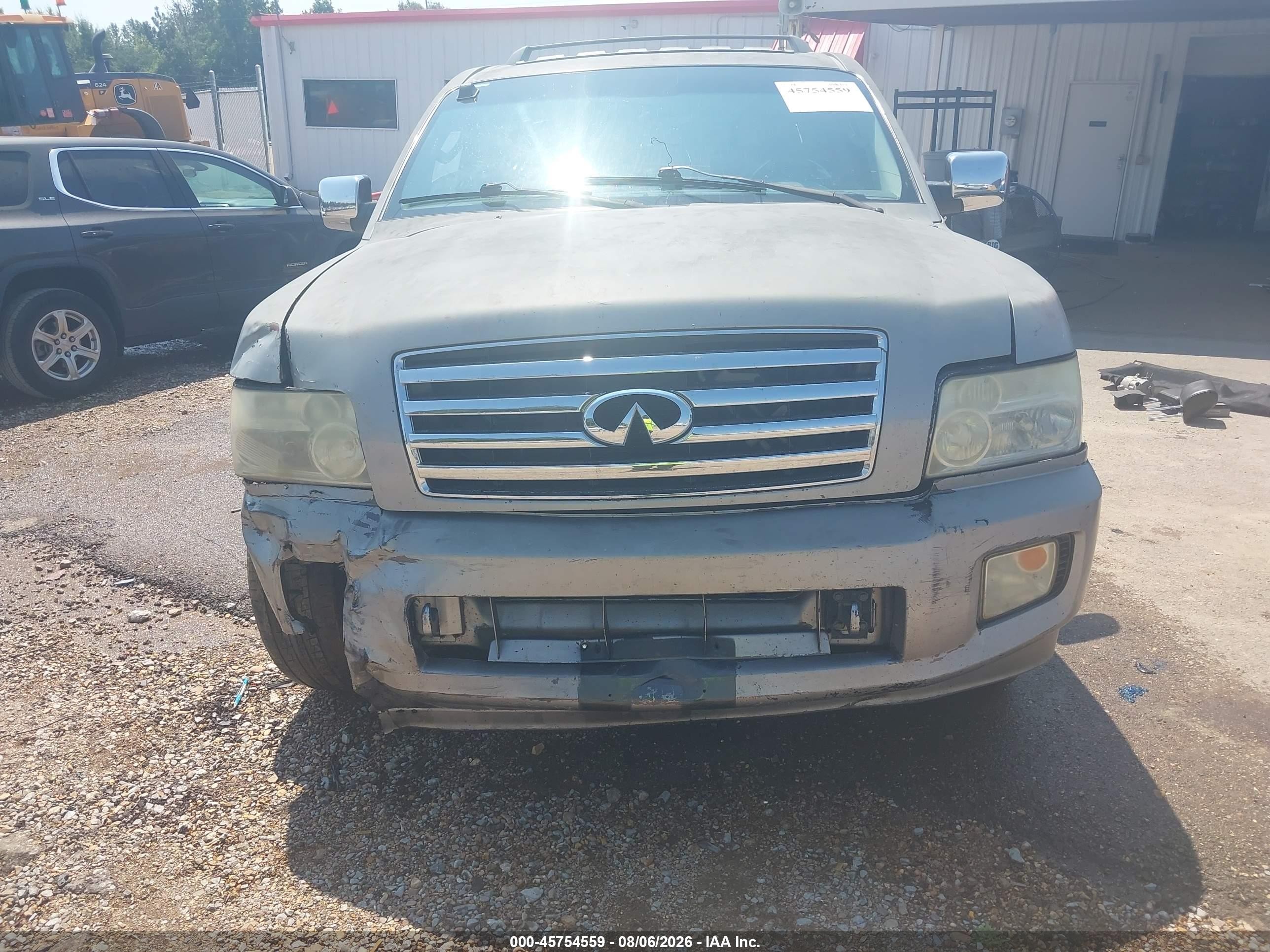 2005 Infiniti Qx56   Gray vin: 5N3AA08C85N803393