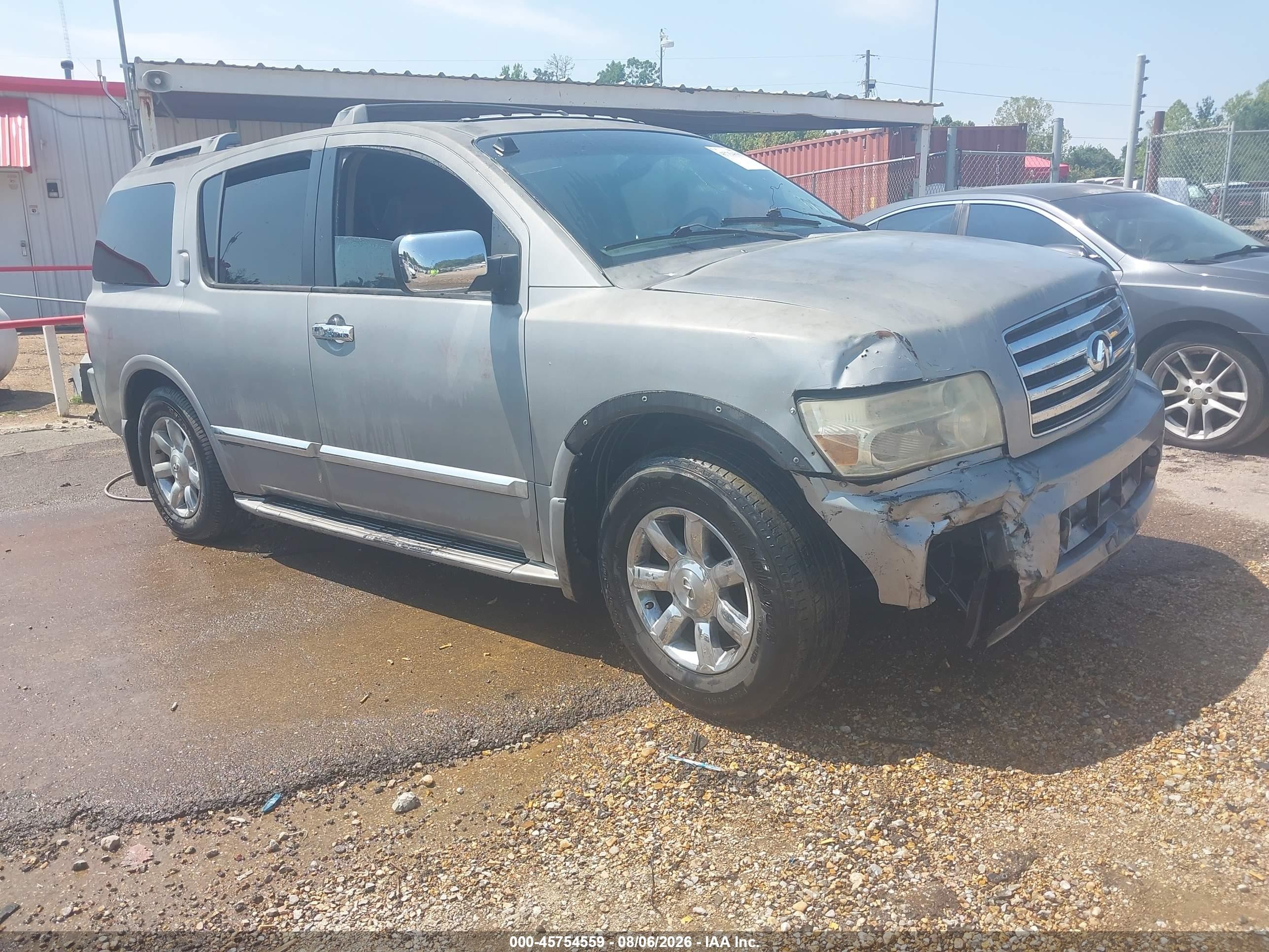 2005 Infiniti Qx56   Gray vin: 5N3AA08C85N803393