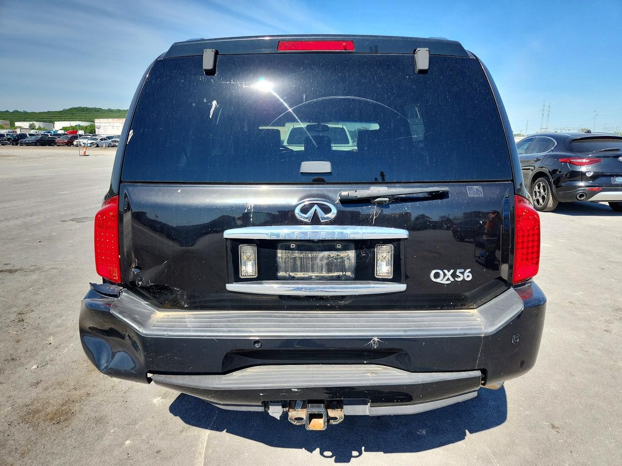 2008 Infiniti Qx56 Black vin: 5N3AA08C88N902218