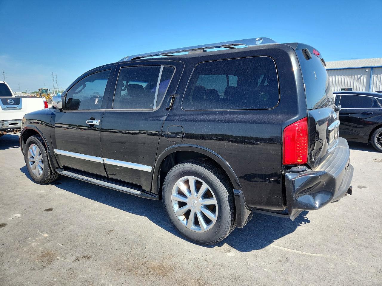 2008 Infiniti Qx56 Black vin: 5N3AA08C88N902218