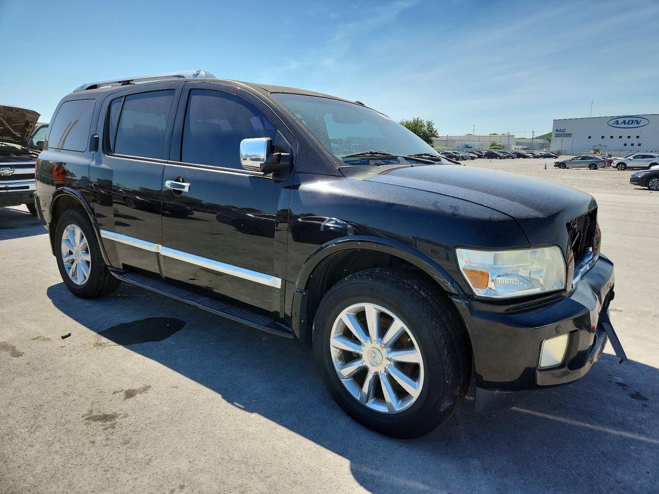 2008 Infiniti Qx56 Black vin: 5N3AA08C88N902218