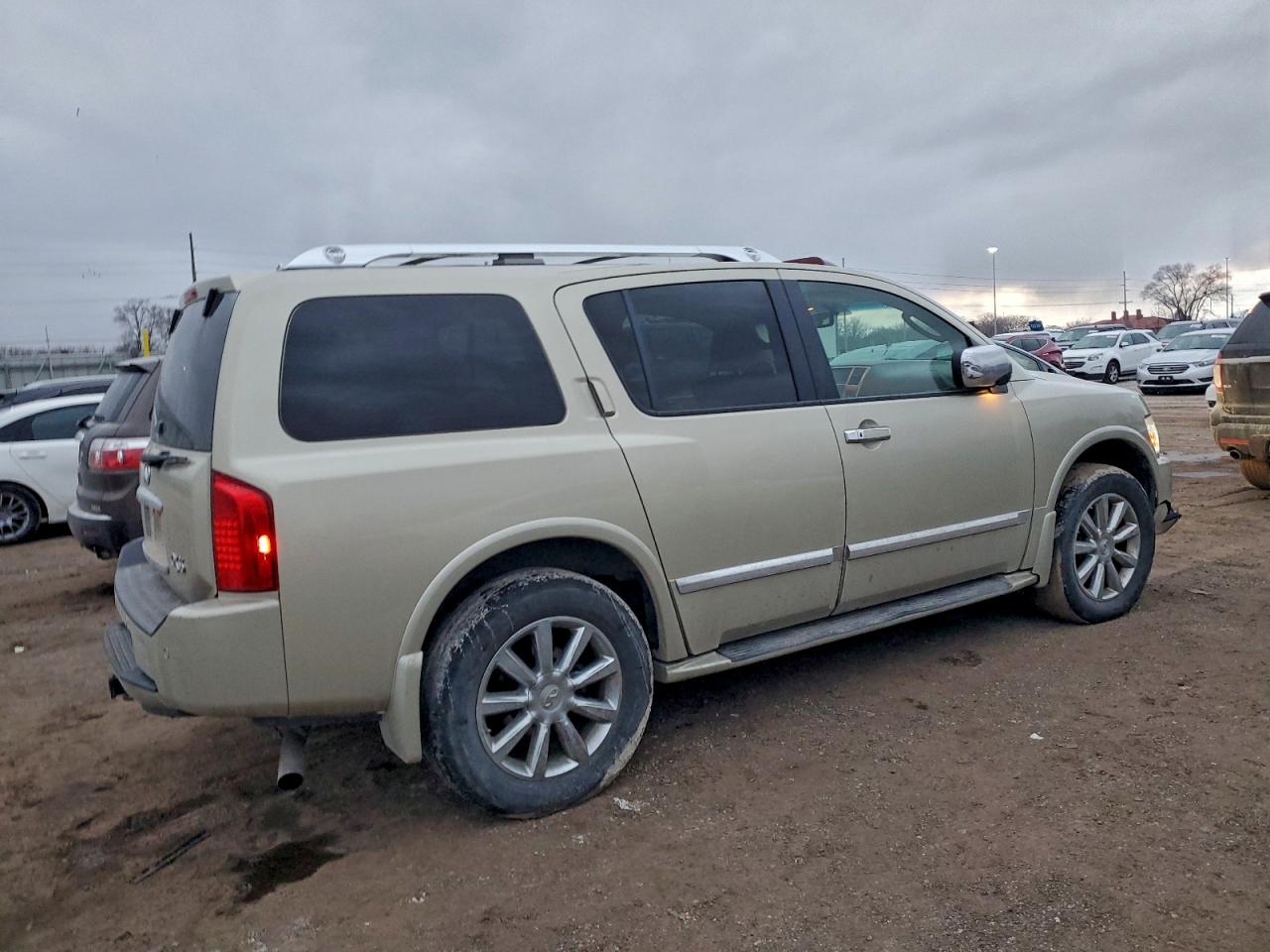 2008 Infiniti Qx56 Золотой vin: 5N3AA08C88N914613