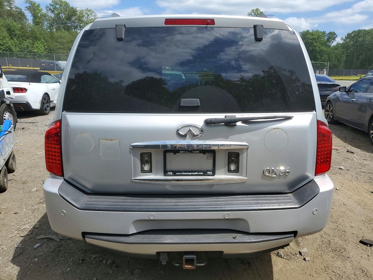 2009 Infiniti Qx56 Base Silver vin: 5N3AA08C89N904262