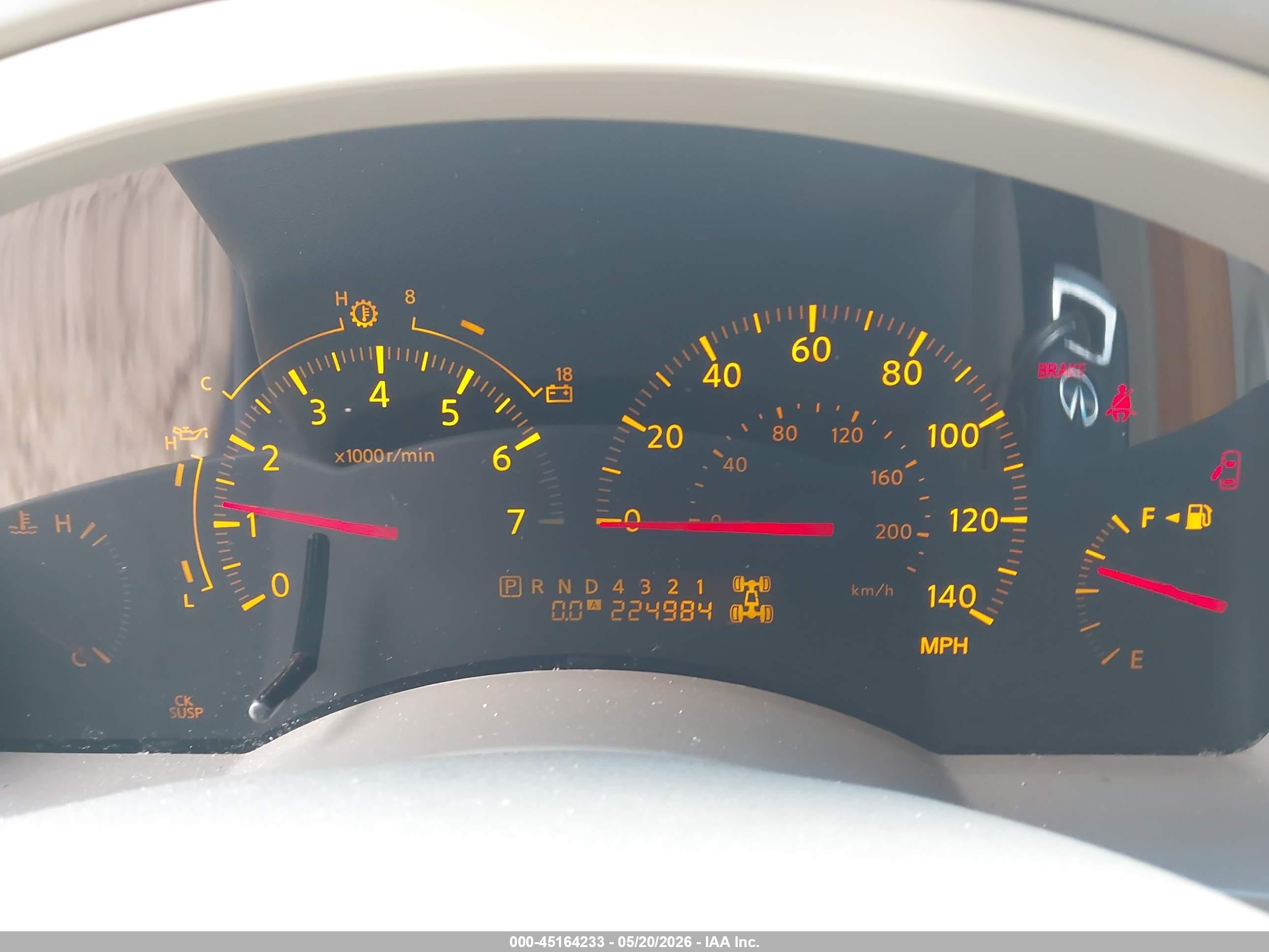 2006 Infiniti Qx56   White vin: 5N3AA08C96N801881