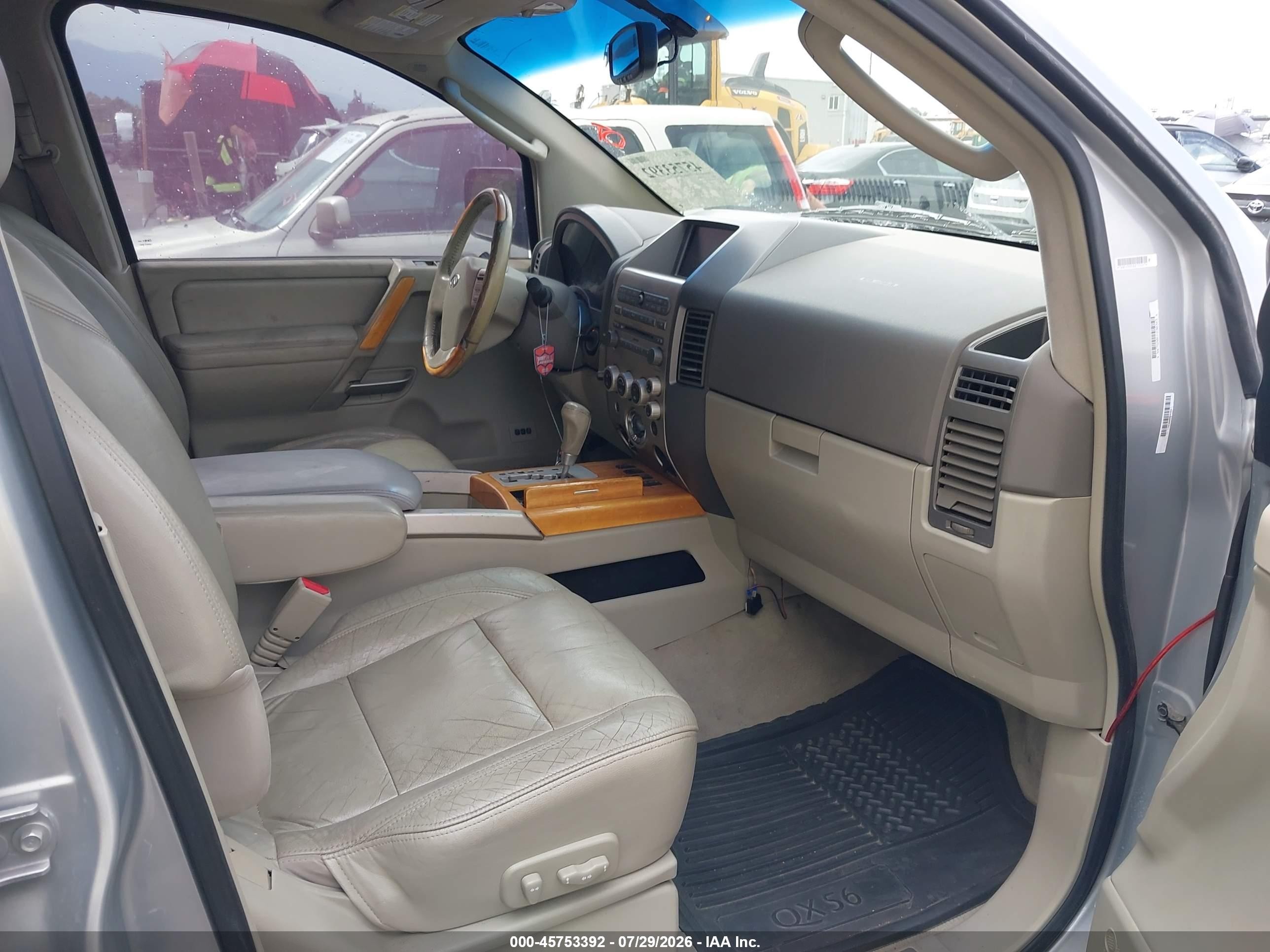 2006 Infiniti Qx56   Серый vin: 5N3AA08C96N805963