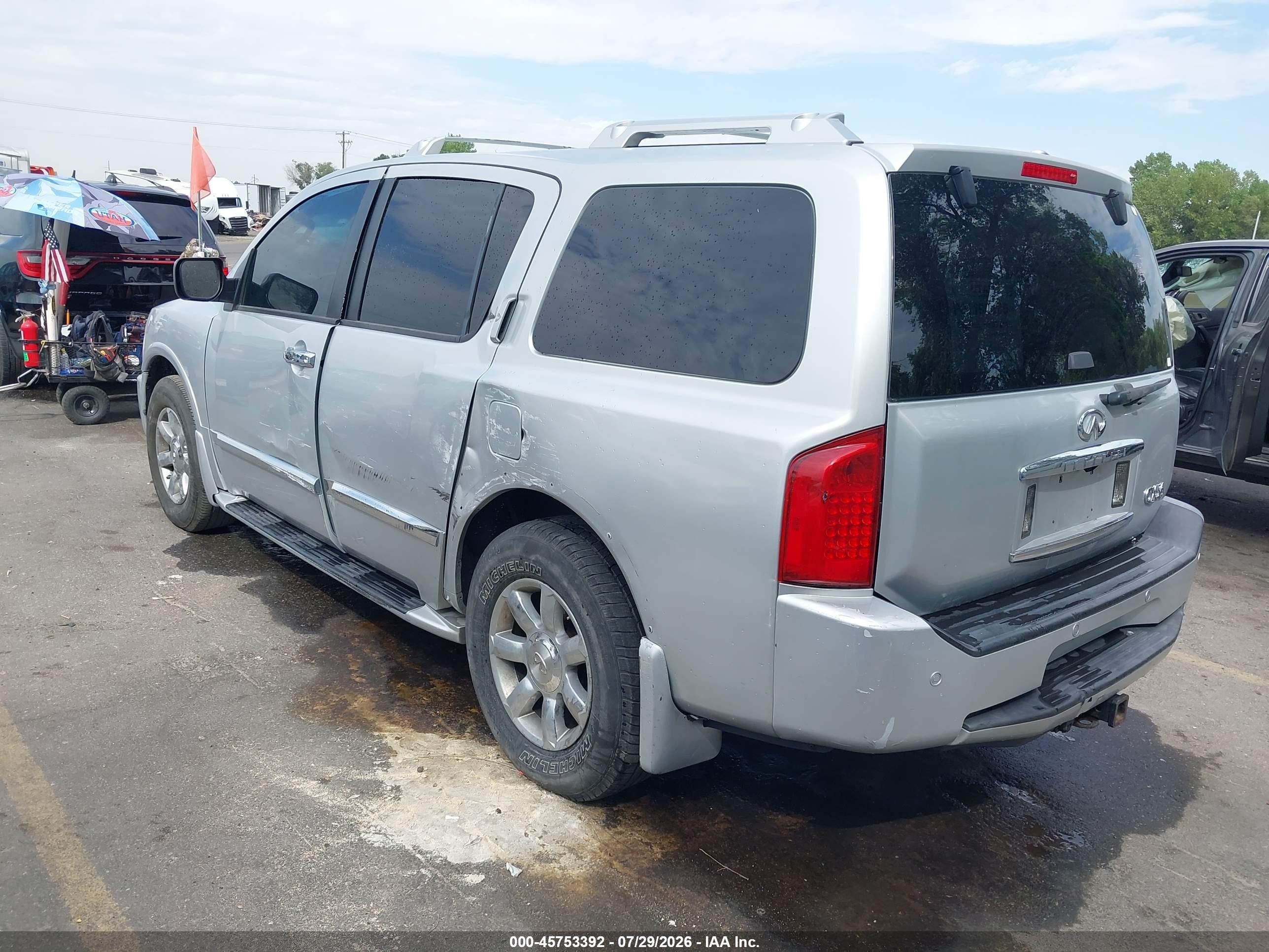 2006 Infiniti Qx56   Серый vin: 5N3AA08C96N805963