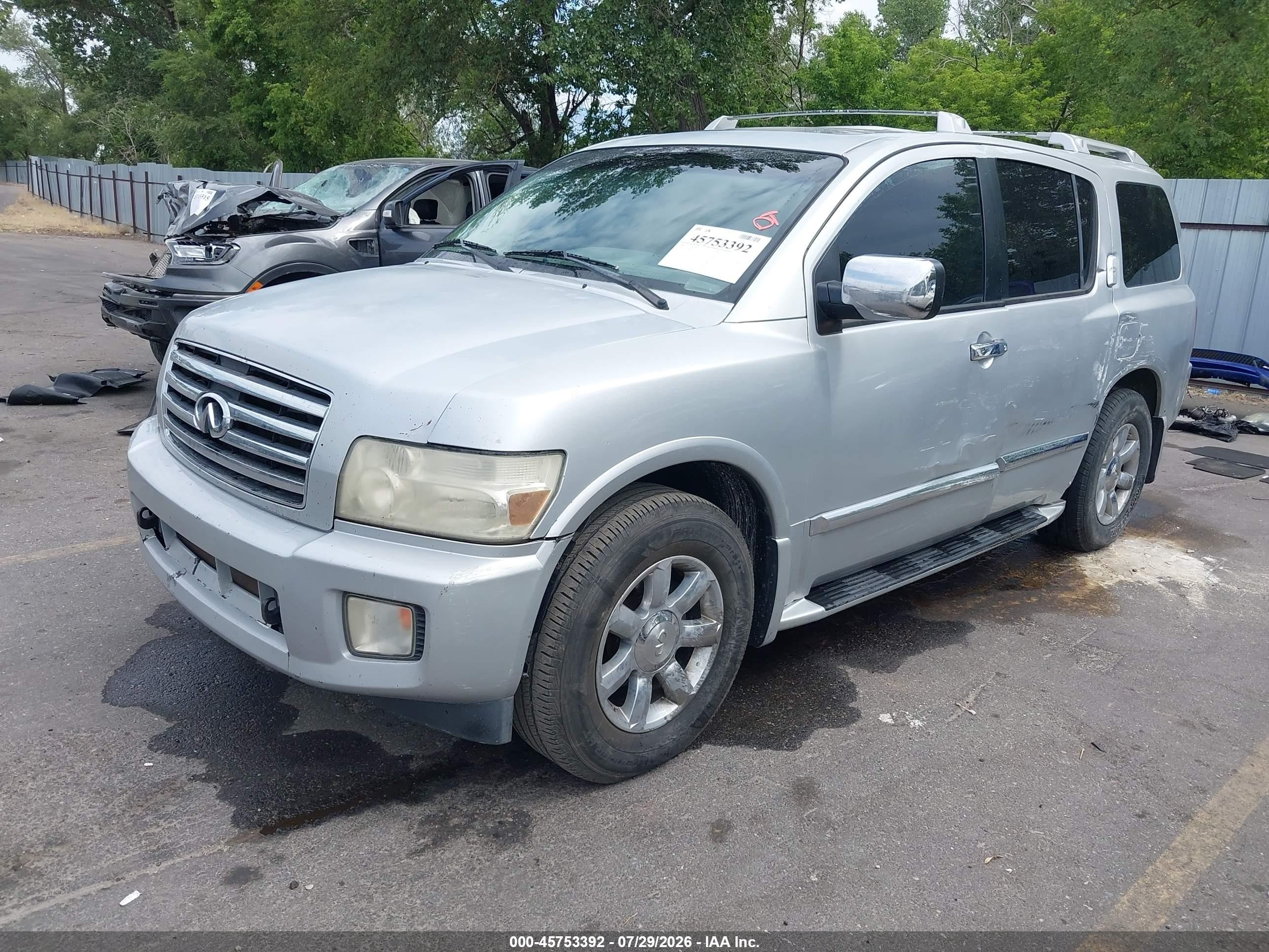 2006 Infiniti Qx56   Серый vin: 5N3AA08C96N805963