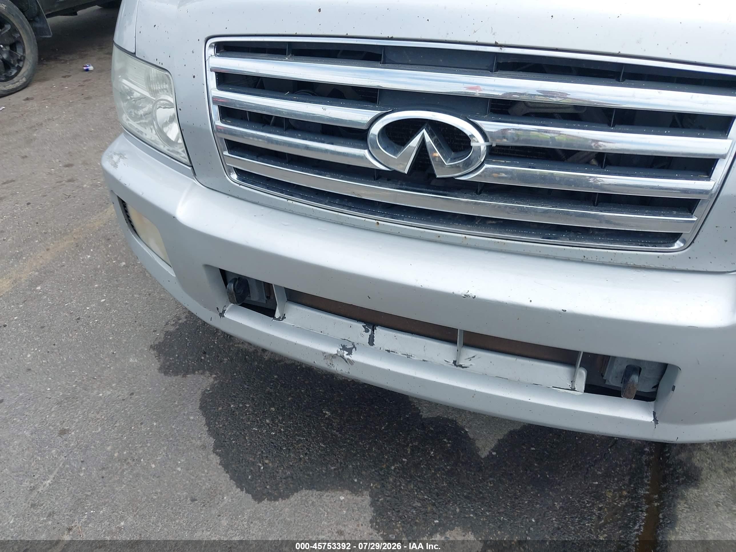 2006 Infiniti Qx56   Серый vin: 5N3AA08C96N805963