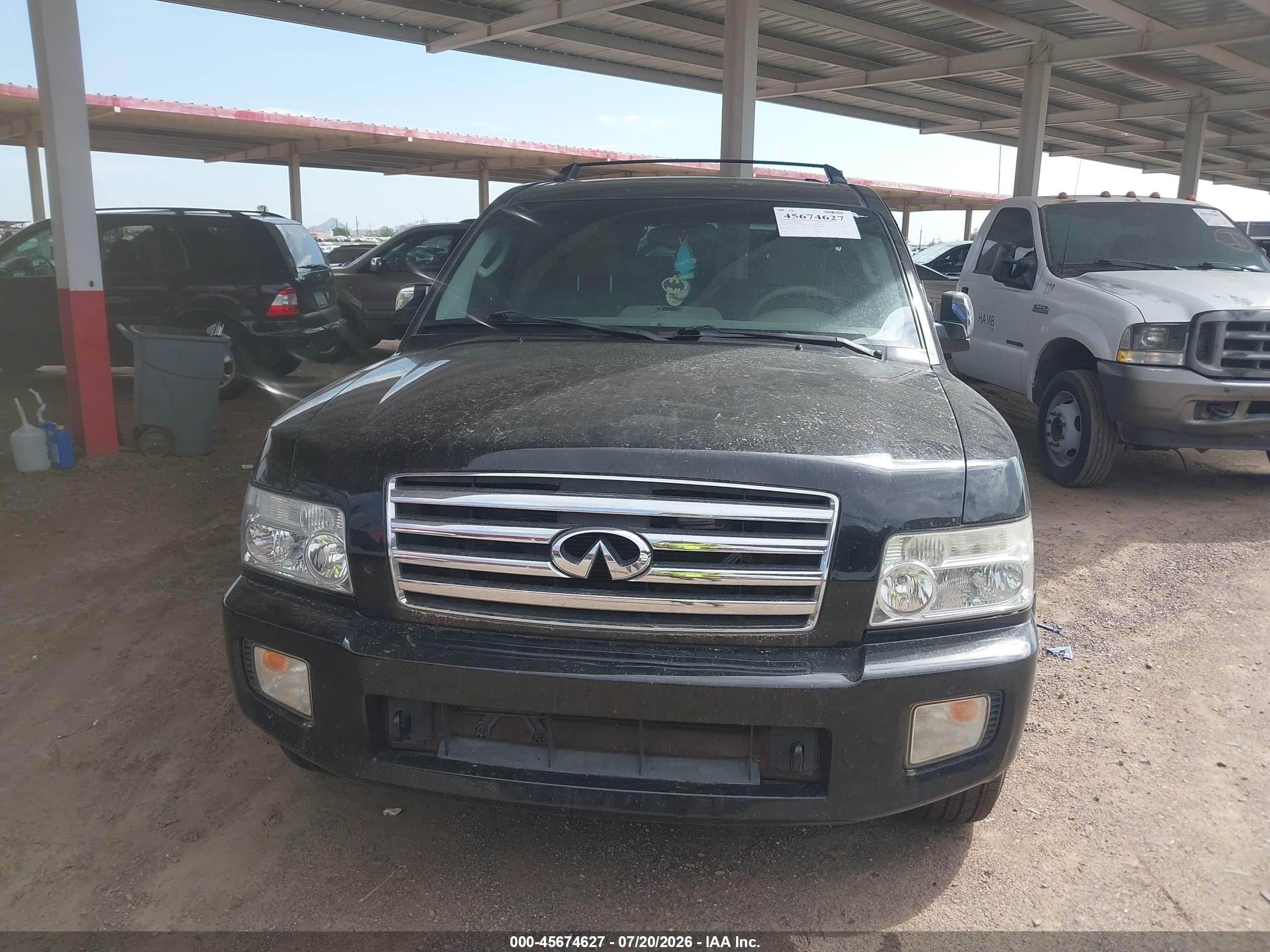 2004 Infiniti Qx56   Black vin: 5N3AA08CX4N802597