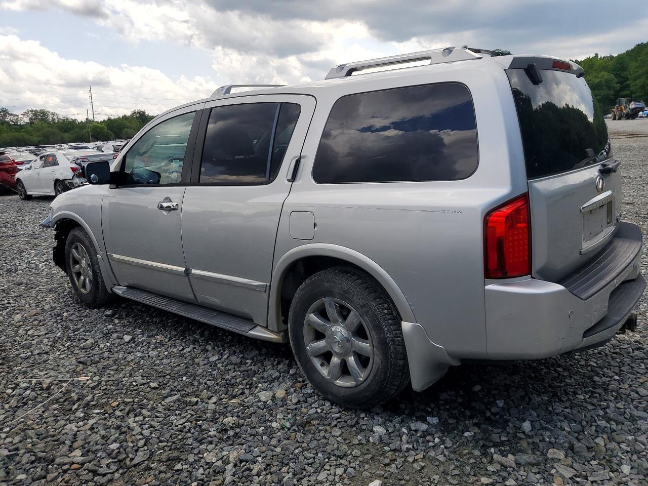 2005 Infiniti Qx56 Base Silver vin: 5N3AA08CX5N813813