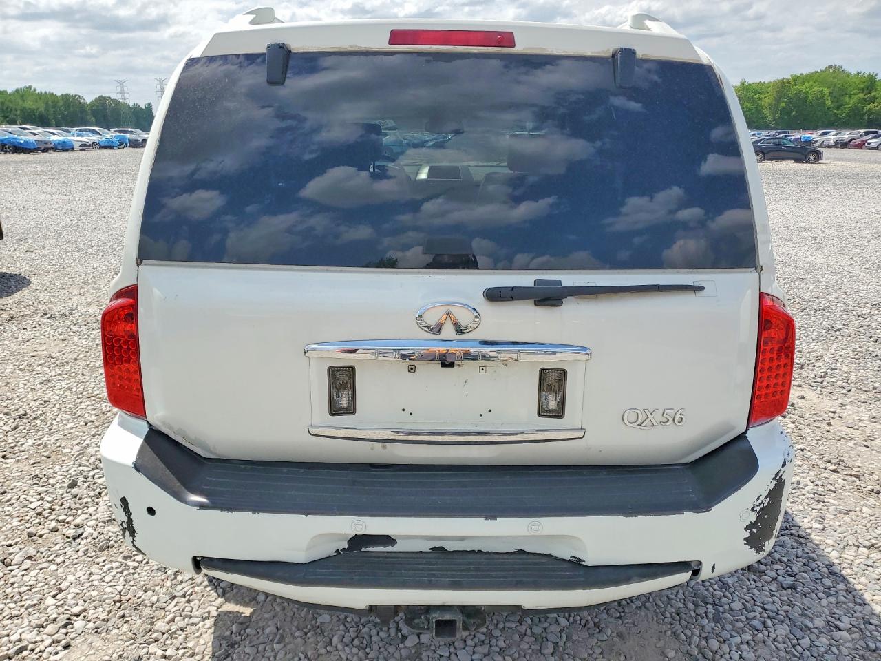 2007 Infiniti Qx56 Base Белый vin: 5N3AA08CX7N803558