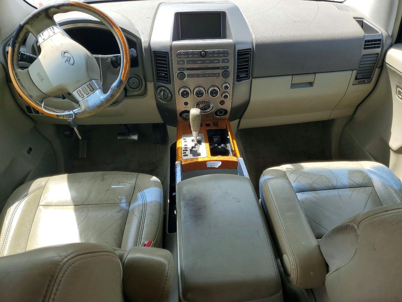 2007 Infiniti Qx56 Base Белый vin: 5N3AA08CX7N803558