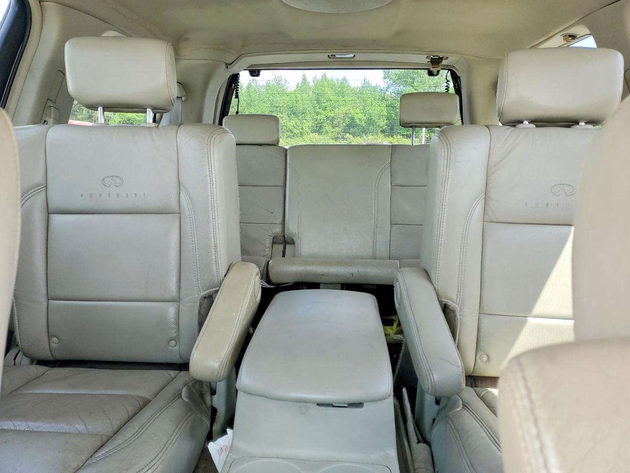 2007 Infiniti Qx56 Base Белый vin: 5N3AA08CX7N803558