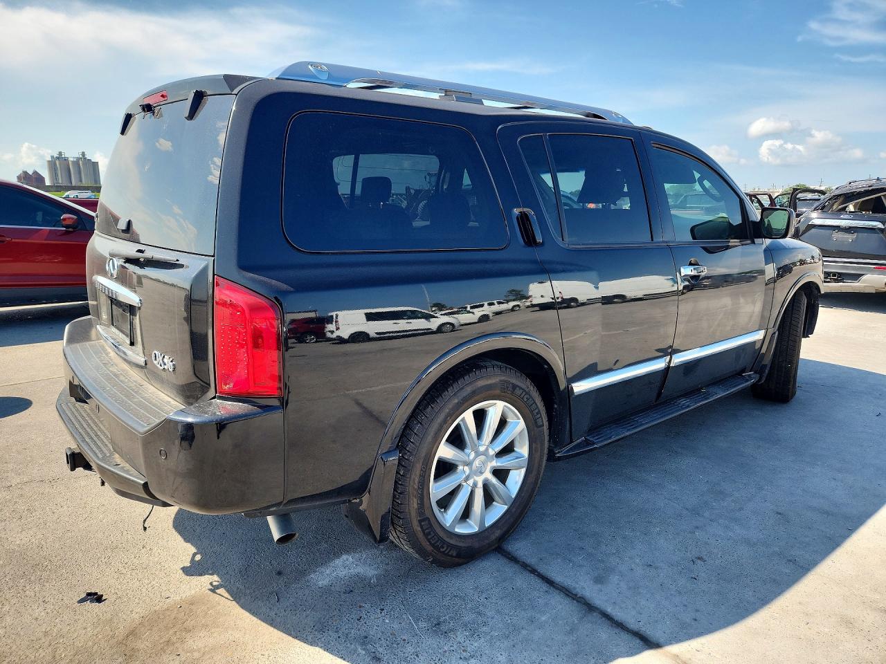 2008 Infiniti Qx56 Base Black vin: 5N3AA08D28N909741