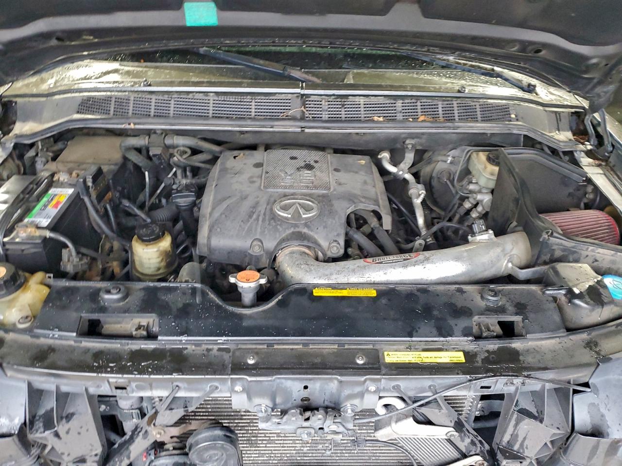 2008 Infiniti Qx56 Gray vin: 5N3AA08D38N901681
