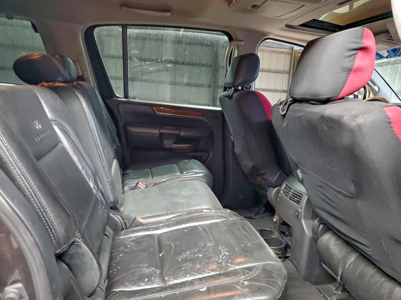 2008 Infiniti Qx56 Gray vin: 5N3AA08D38N901681