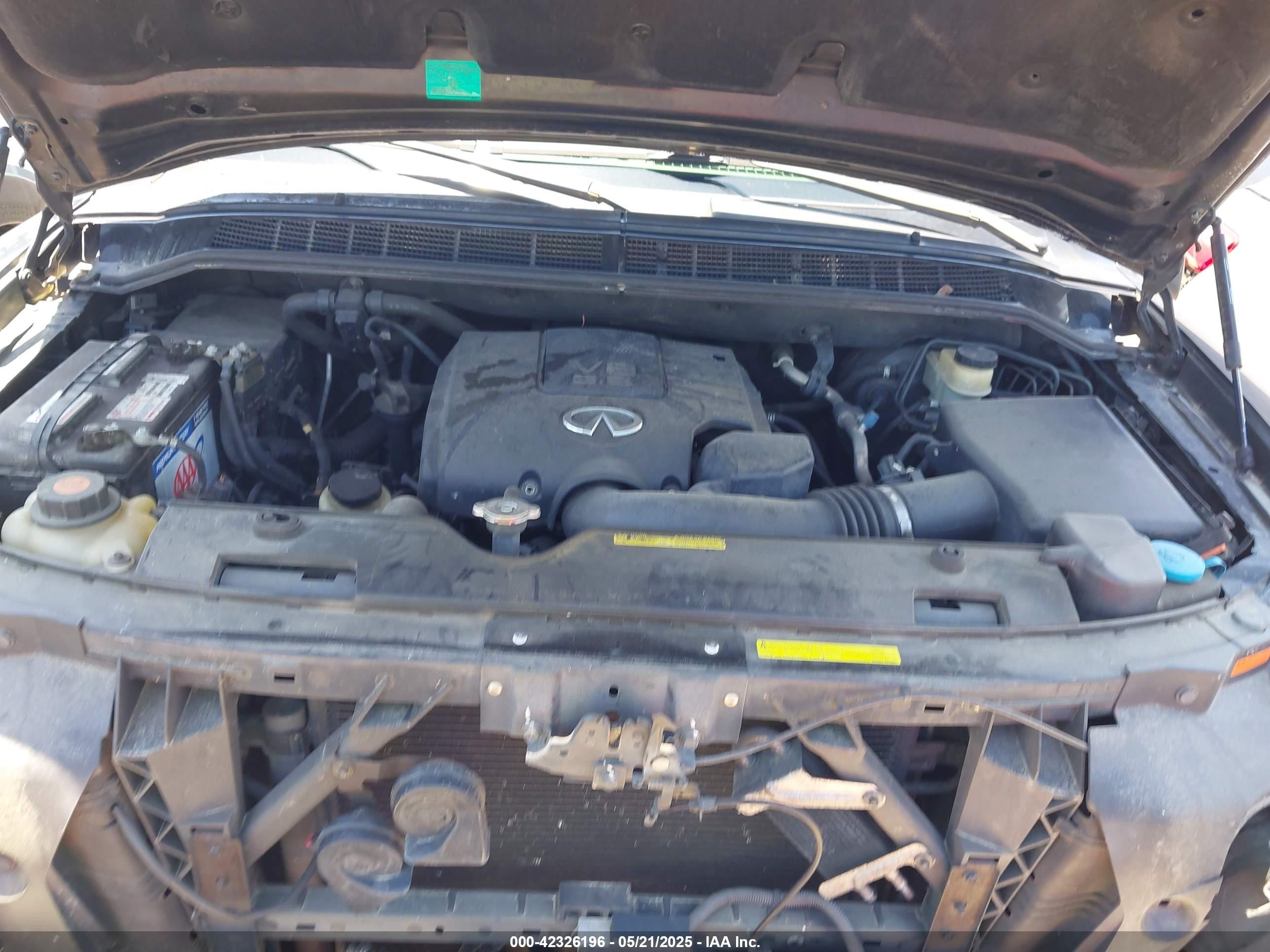 2008 Infiniti Qx56   Черный vin: 5N3AA08D48N911538