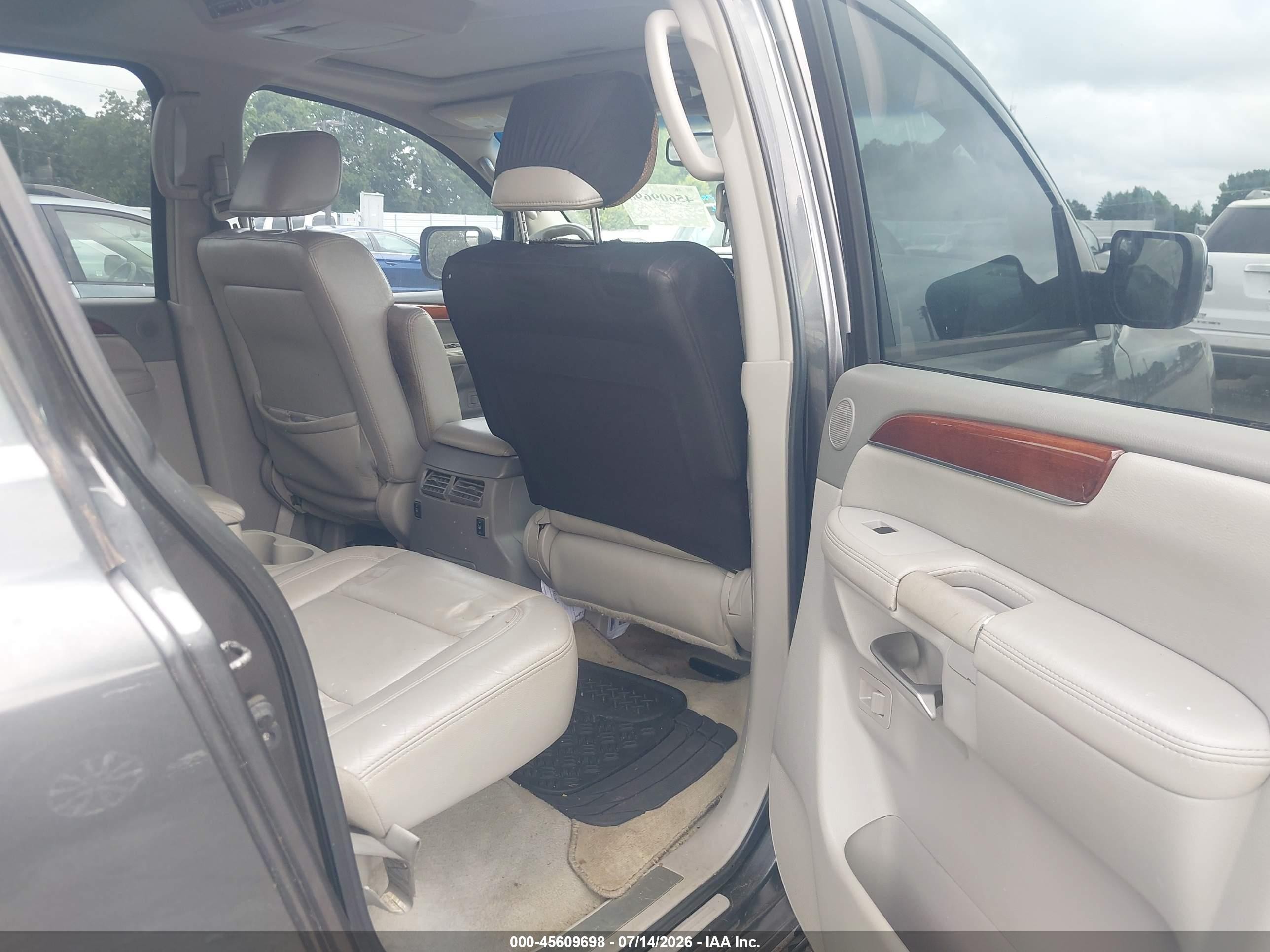 2008 Infiniti Qx56   Gray vin: 5N3AA08D58N910706