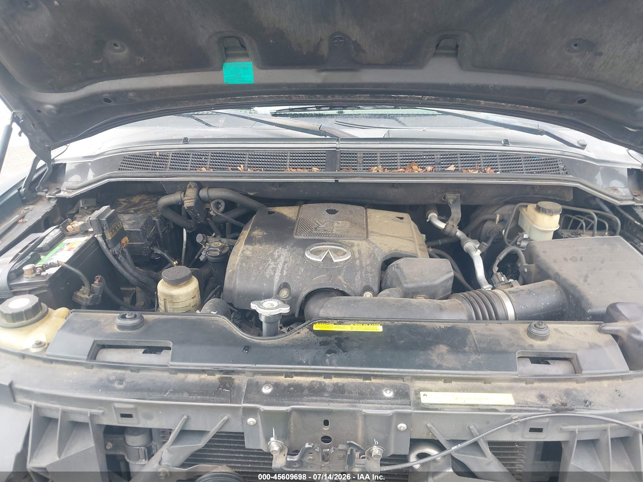 2008 Infiniti Qx56   Gray vin: 5N3AA08D58N910706