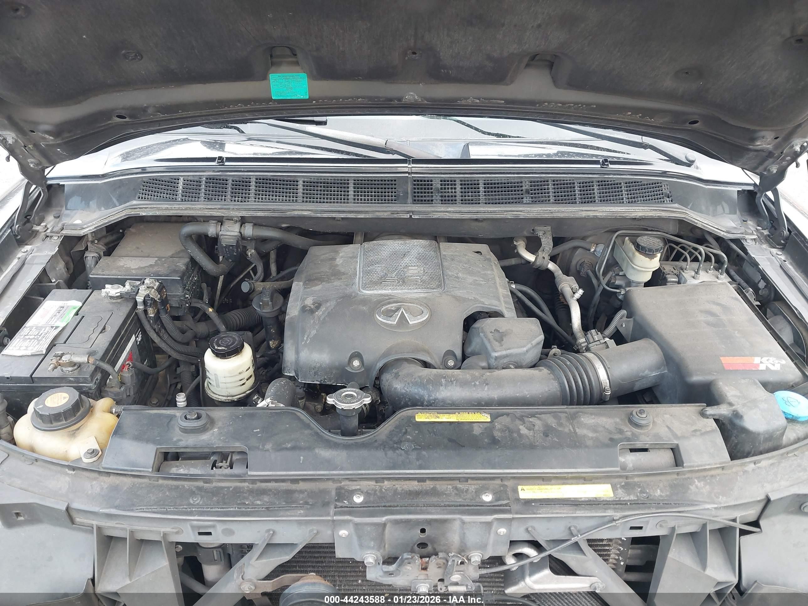 2008 Infiniti Qx56   Черный vin: 5N3AA08D78N913350