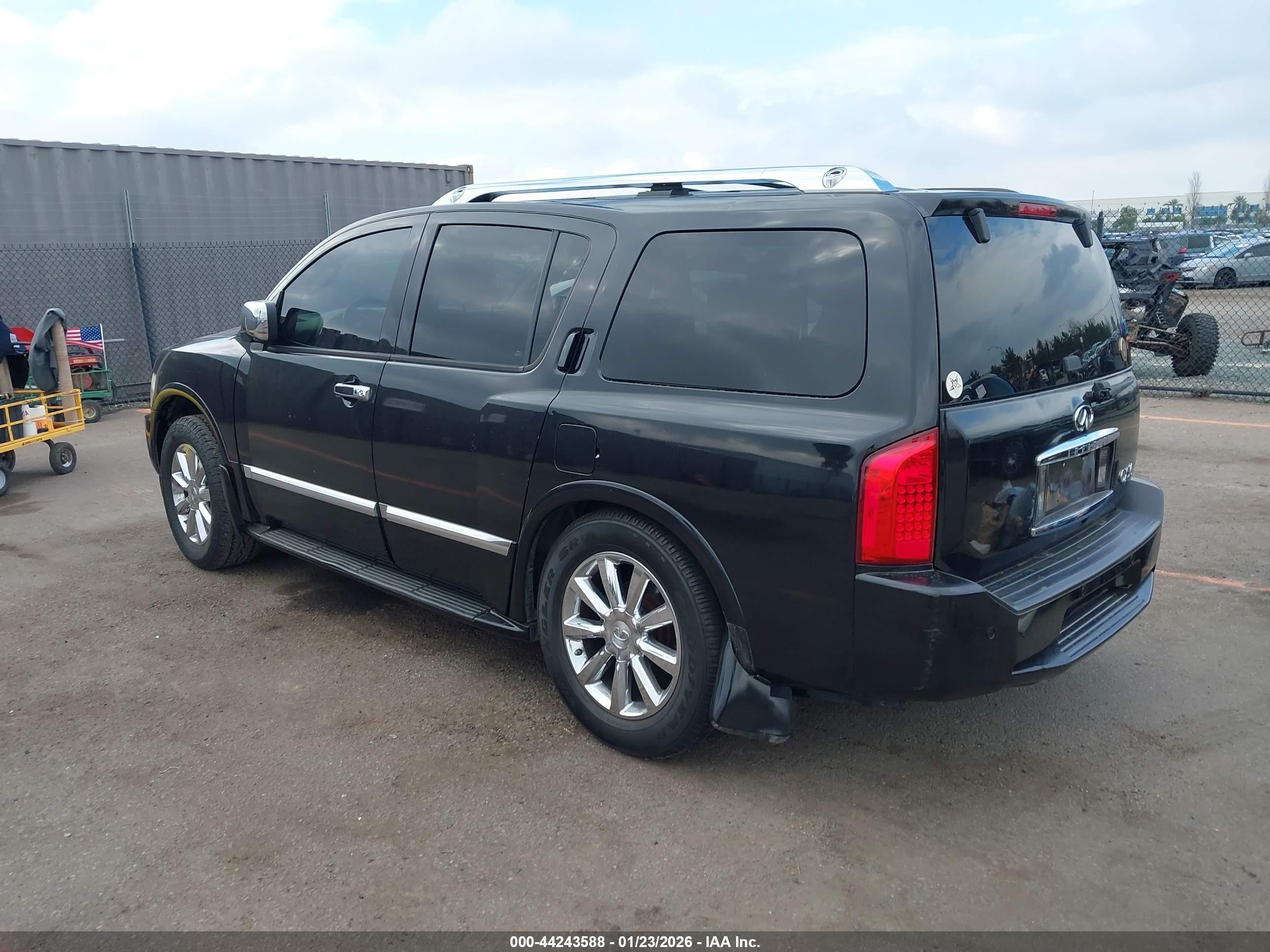 2008 Infiniti Qx56   Черный vin: 5N3AA08D78N913350