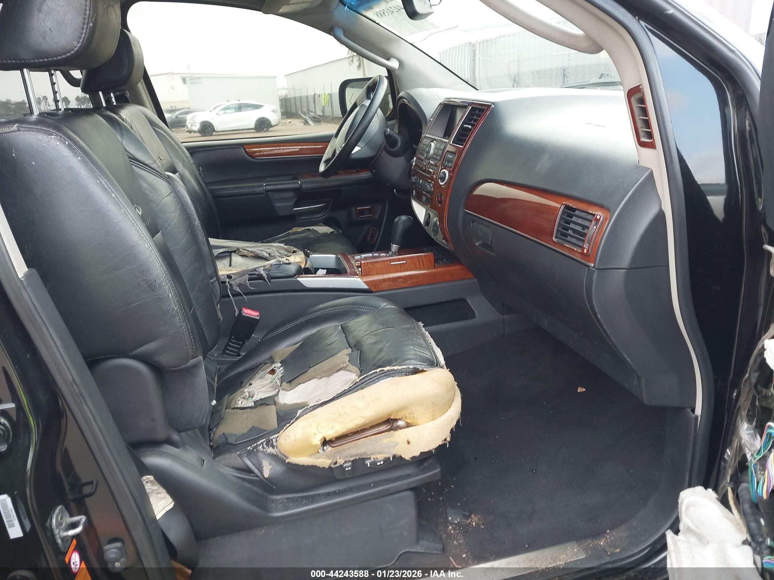 2008 Infiniti Qx56   Черный vin: 5N3AA08D78N913350