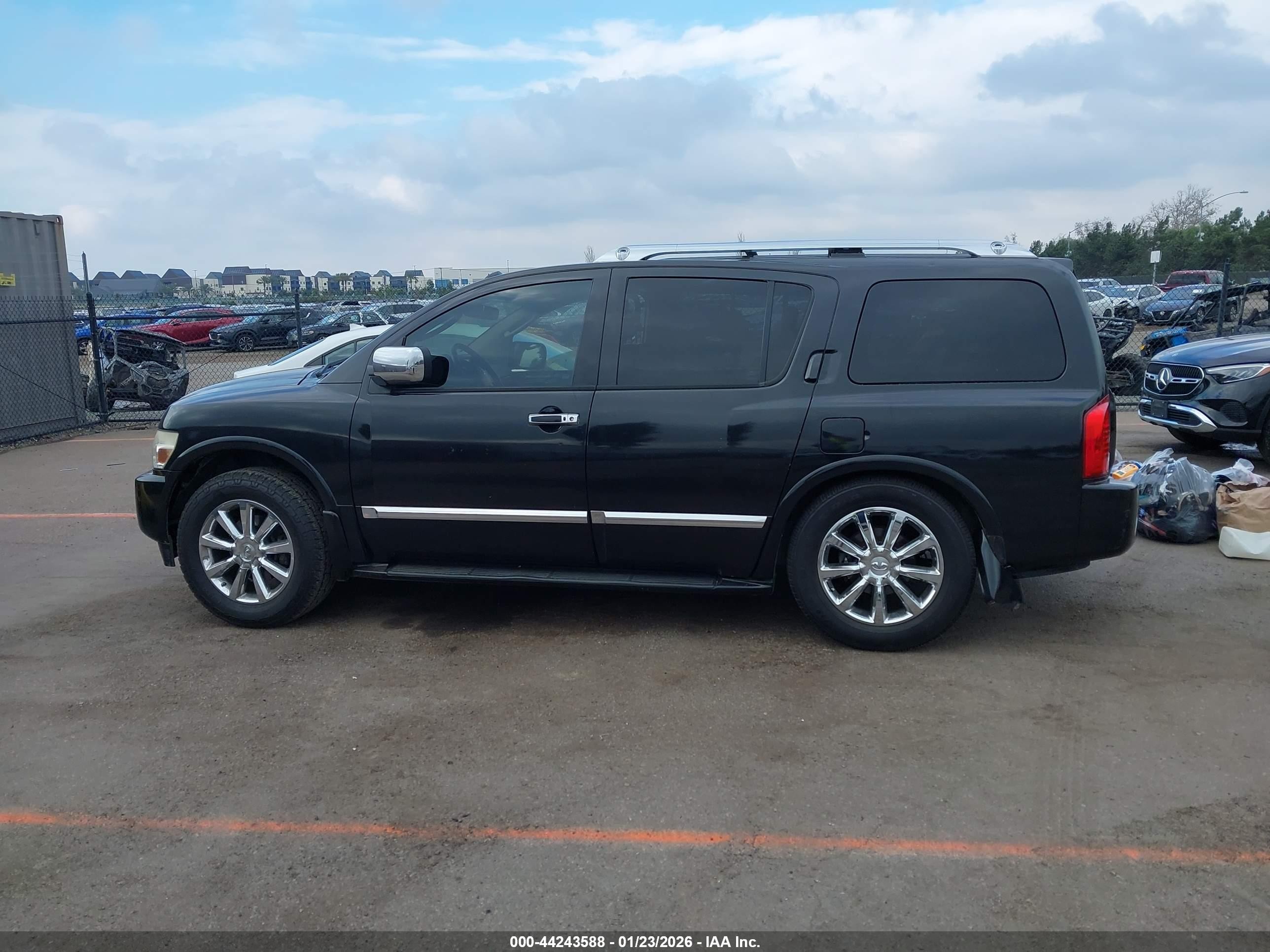 2008 Infiniti Qx56   Черный vin: 5N3AA08D78N913350