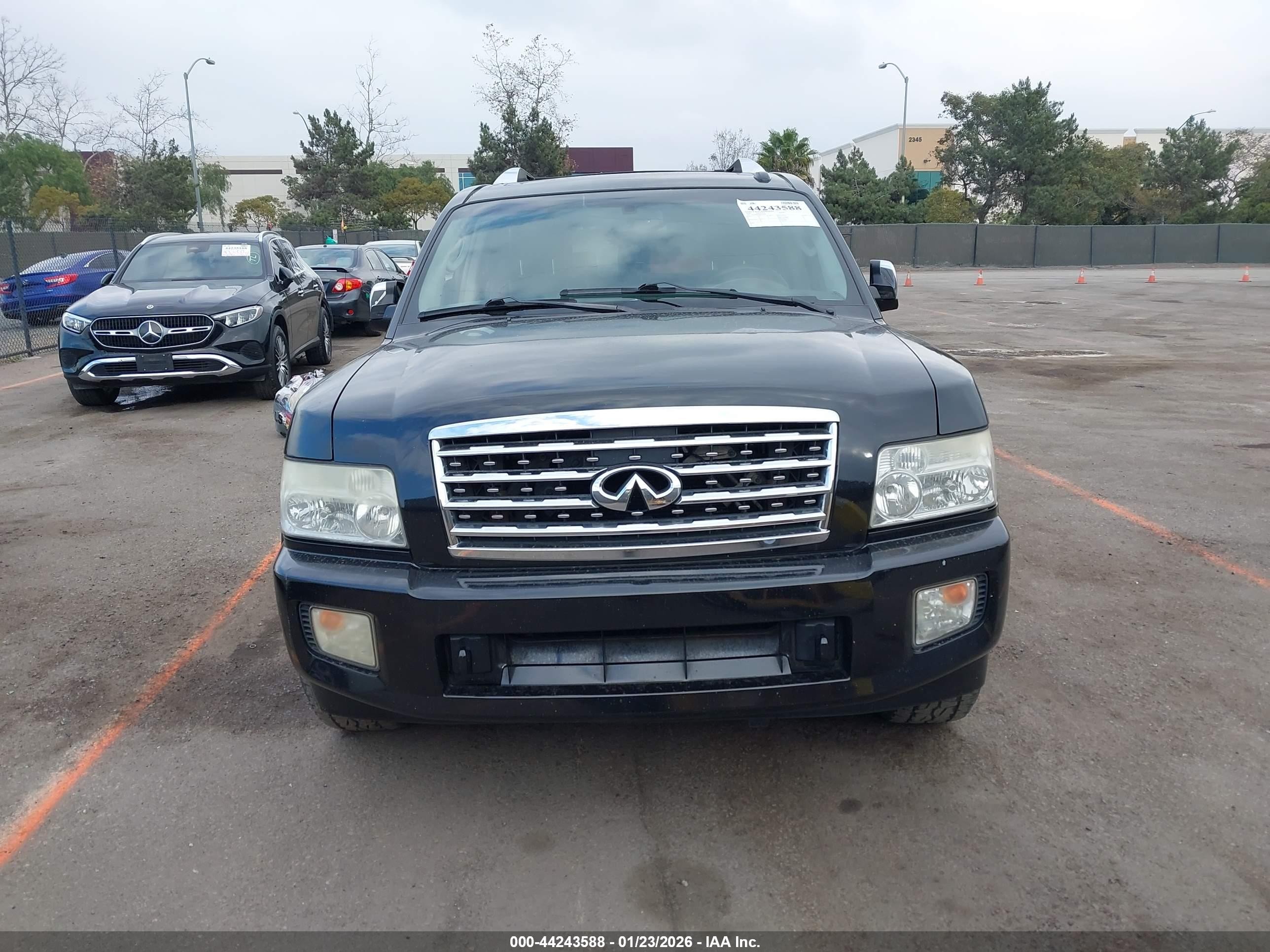 2008 Infiniti Qx56   Черный vin: 5N3AA08D78N913350