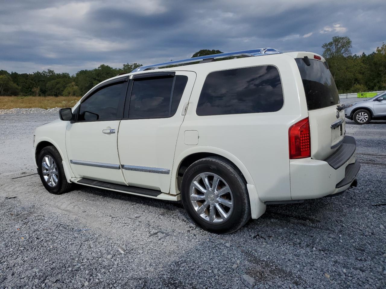 2009 Infiniti Qx56 Белый vin: 5N3AA08D79N902947