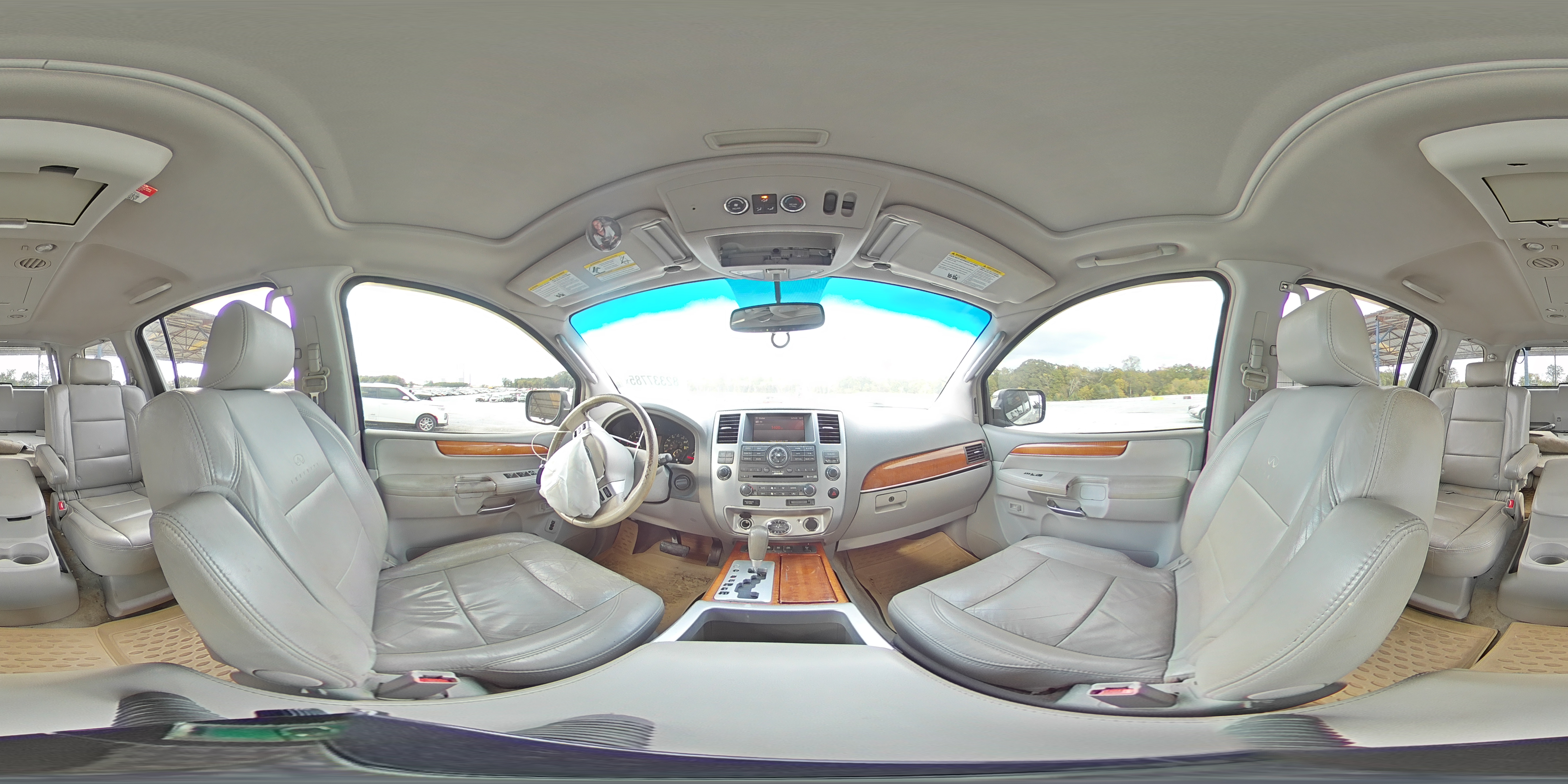 2009 Infiniti Qx56 Белый vin: 5N3AA08D79N902947