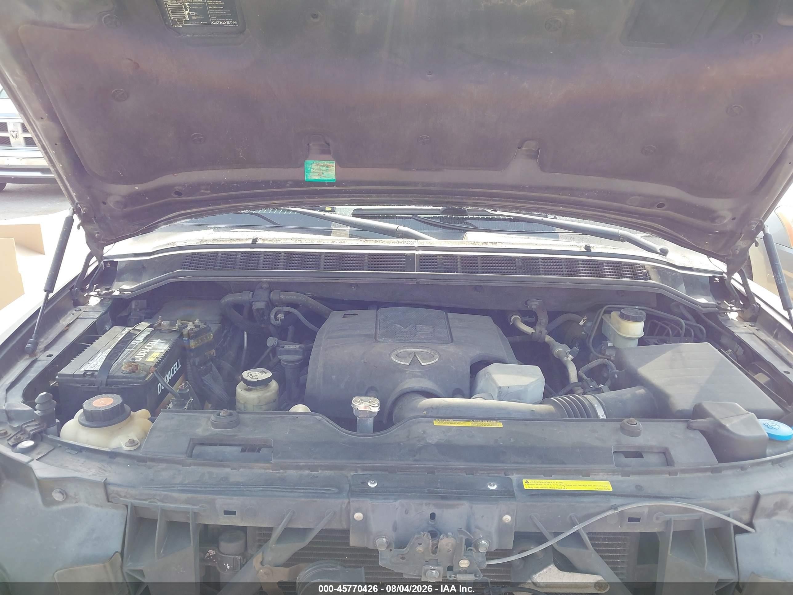 2008 Infiniti Qx56   Black vin: 5N3AA08D98N903452