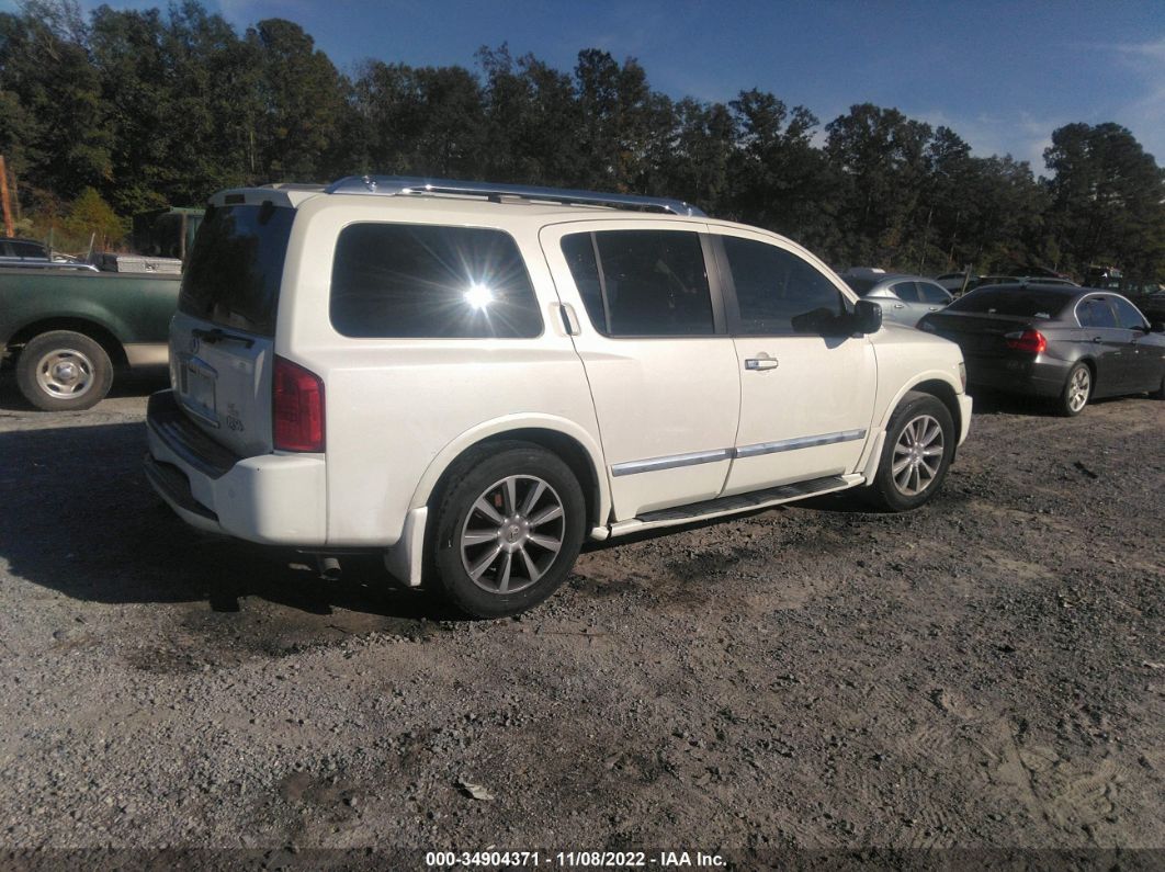2008 Infiniti Qx56 White vin: 5N3AA08DX8N913505