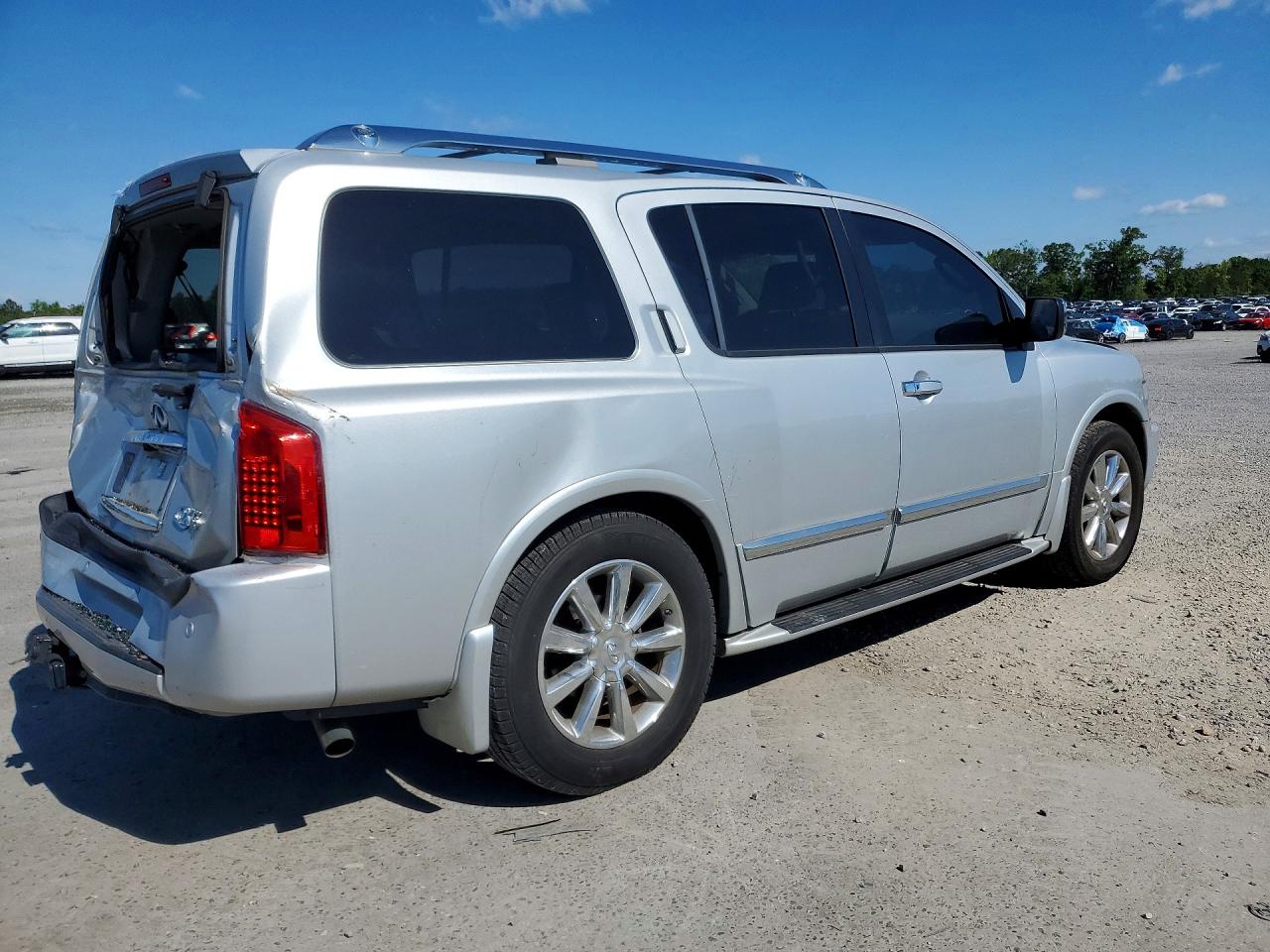 2009 Infiniti Qx56 Base Silver vin: 5N3AA08DX9N903770