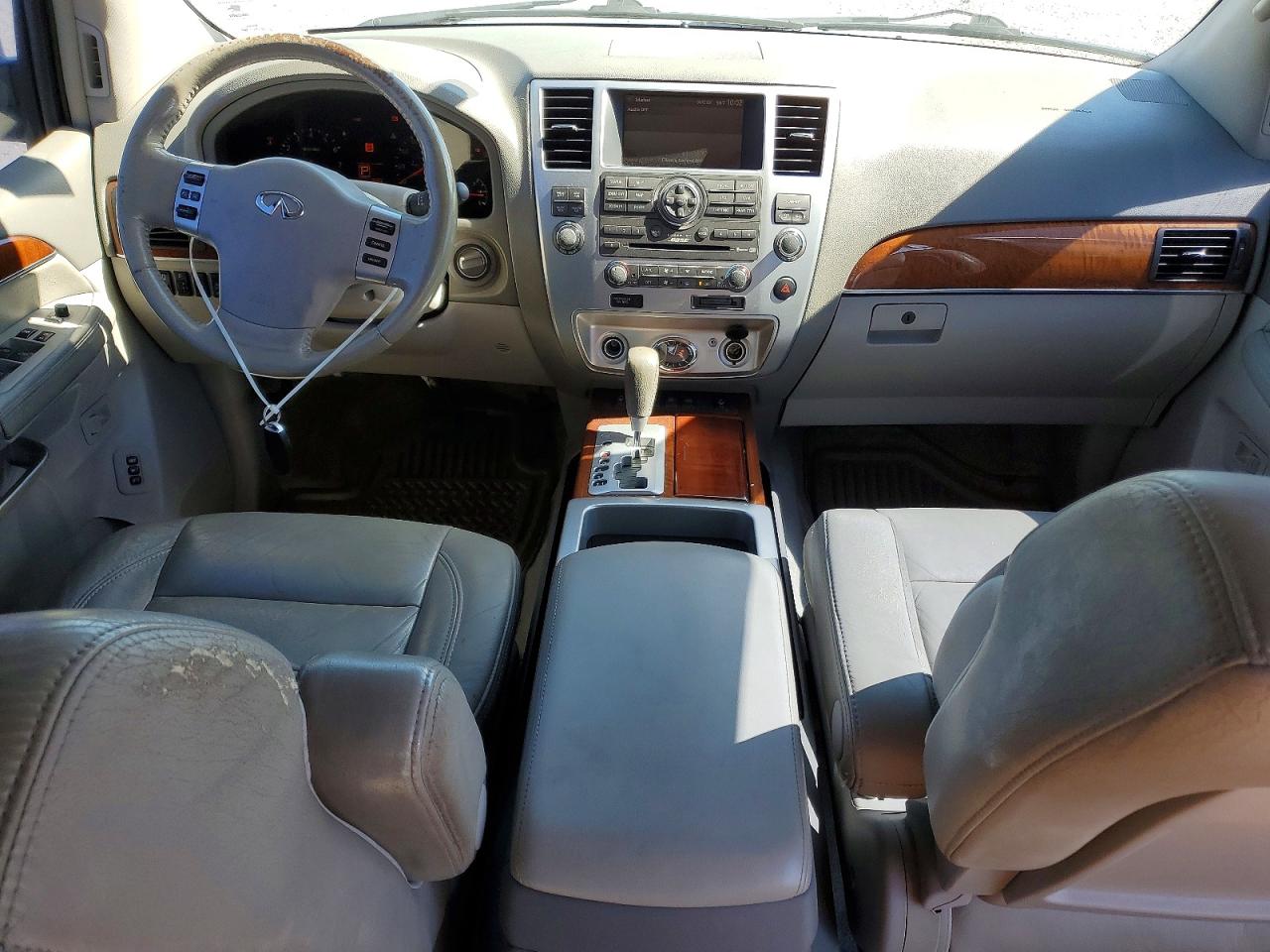 2009 Infiniti Qx56 Base Silver vin: 5N3AA08DX9N903770