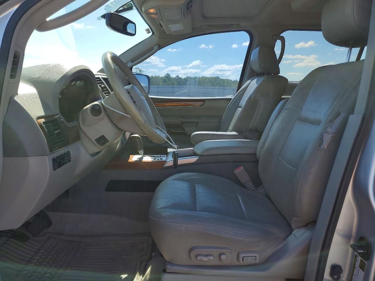 2009 Infiniti Qx56 Base Silver vin: 5N3AA08DX9N903770