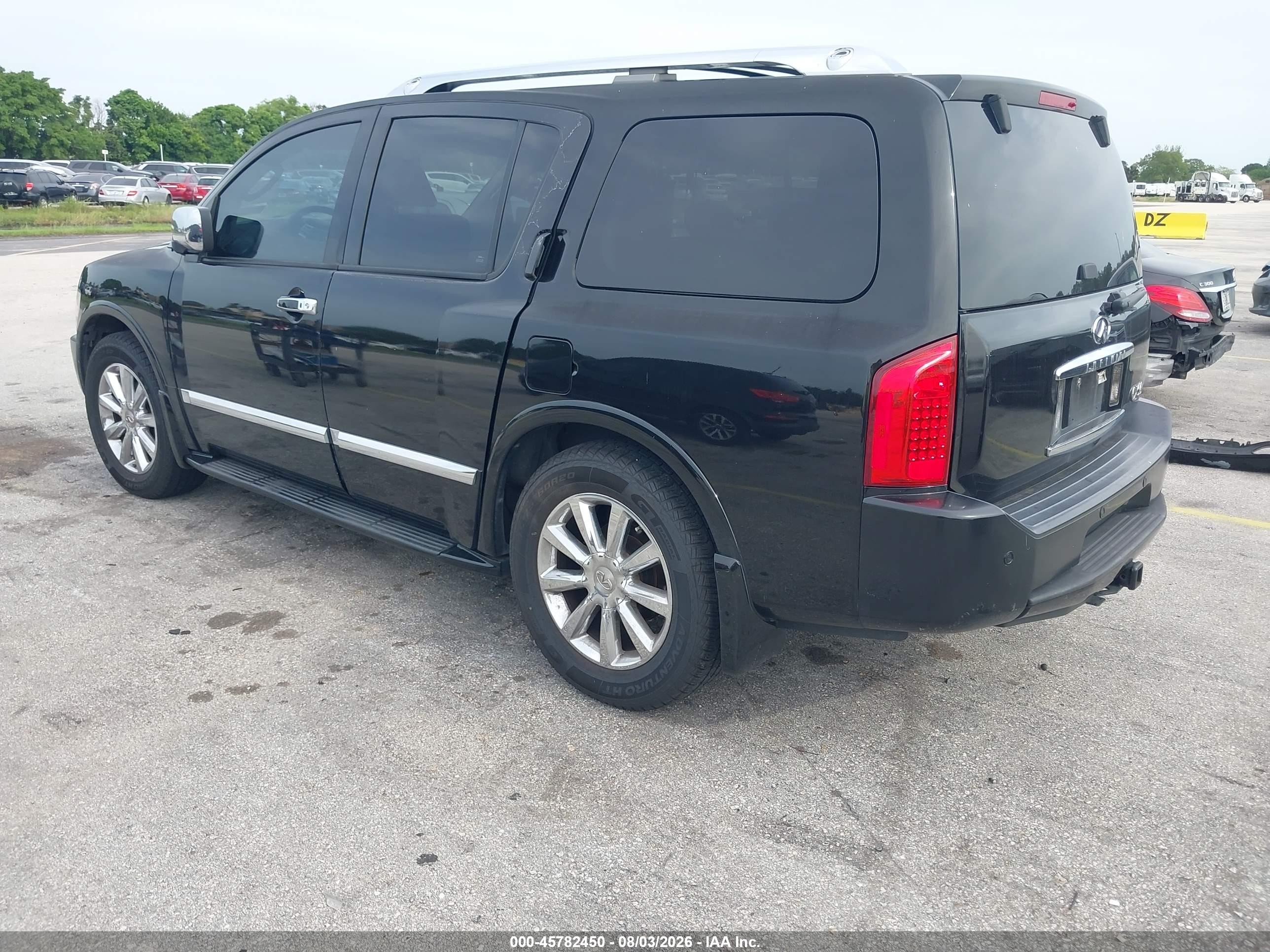 2010 Infiniti Qx56   Black vin: 5N3ZA0ND4AN900746