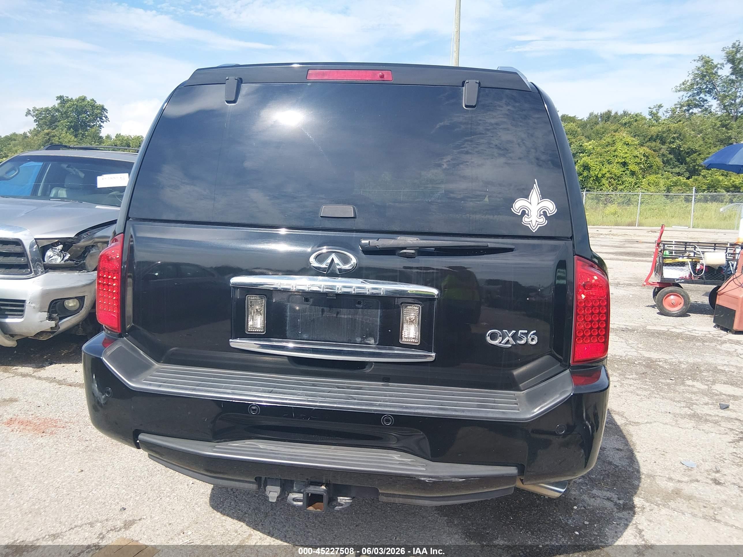 2010 Infiniti Qx56   Black vin: 5N3ZA0NE5AN908685